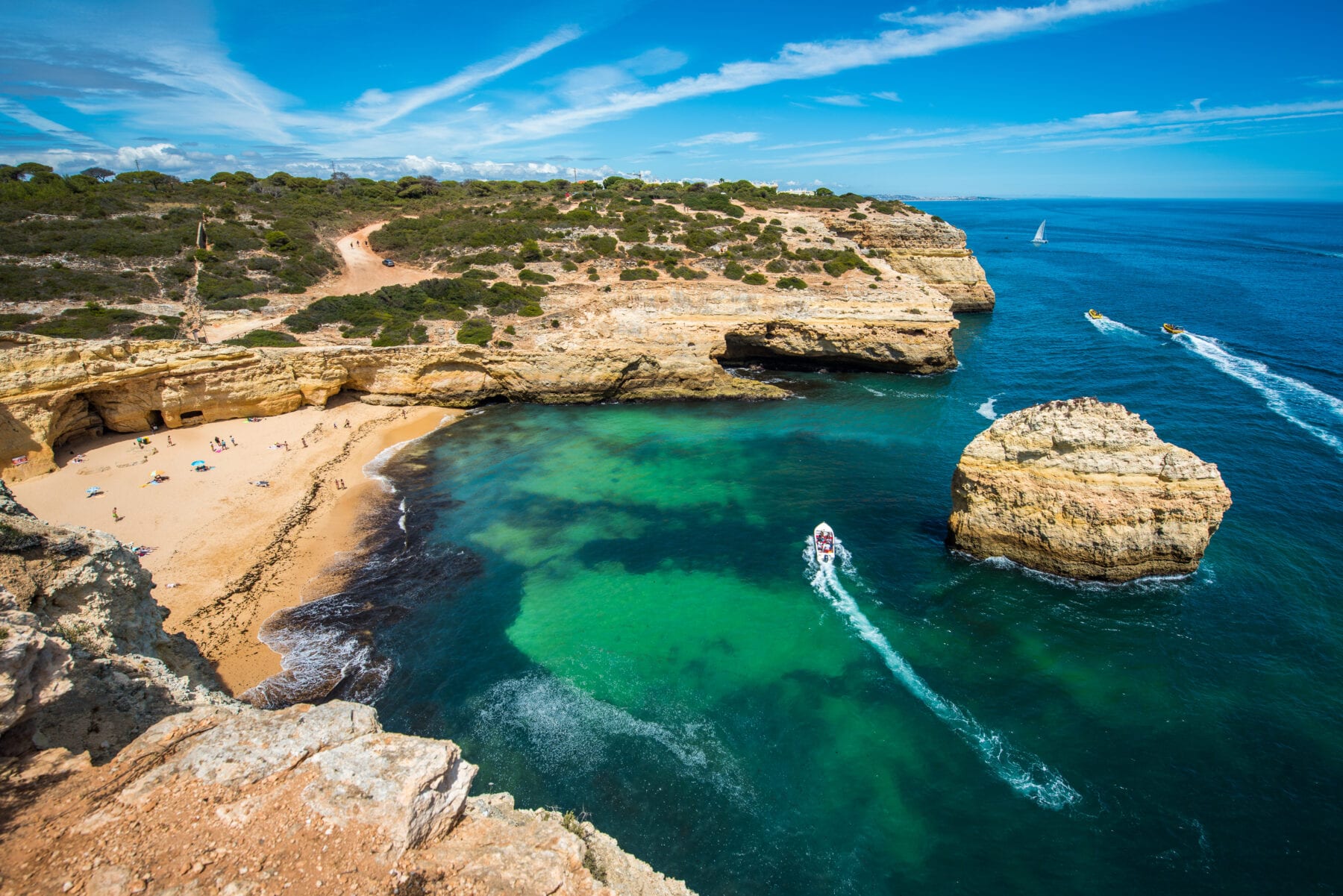 Stranden Algarve Carvalho