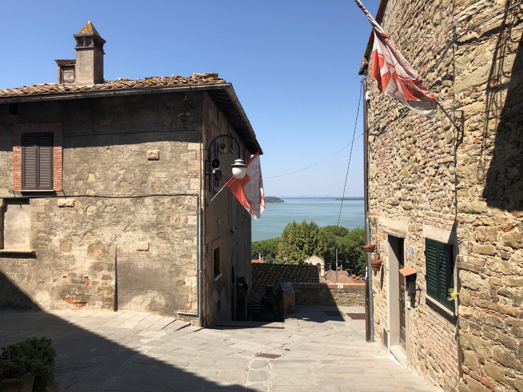 Passignano Sul Trasimeno straat