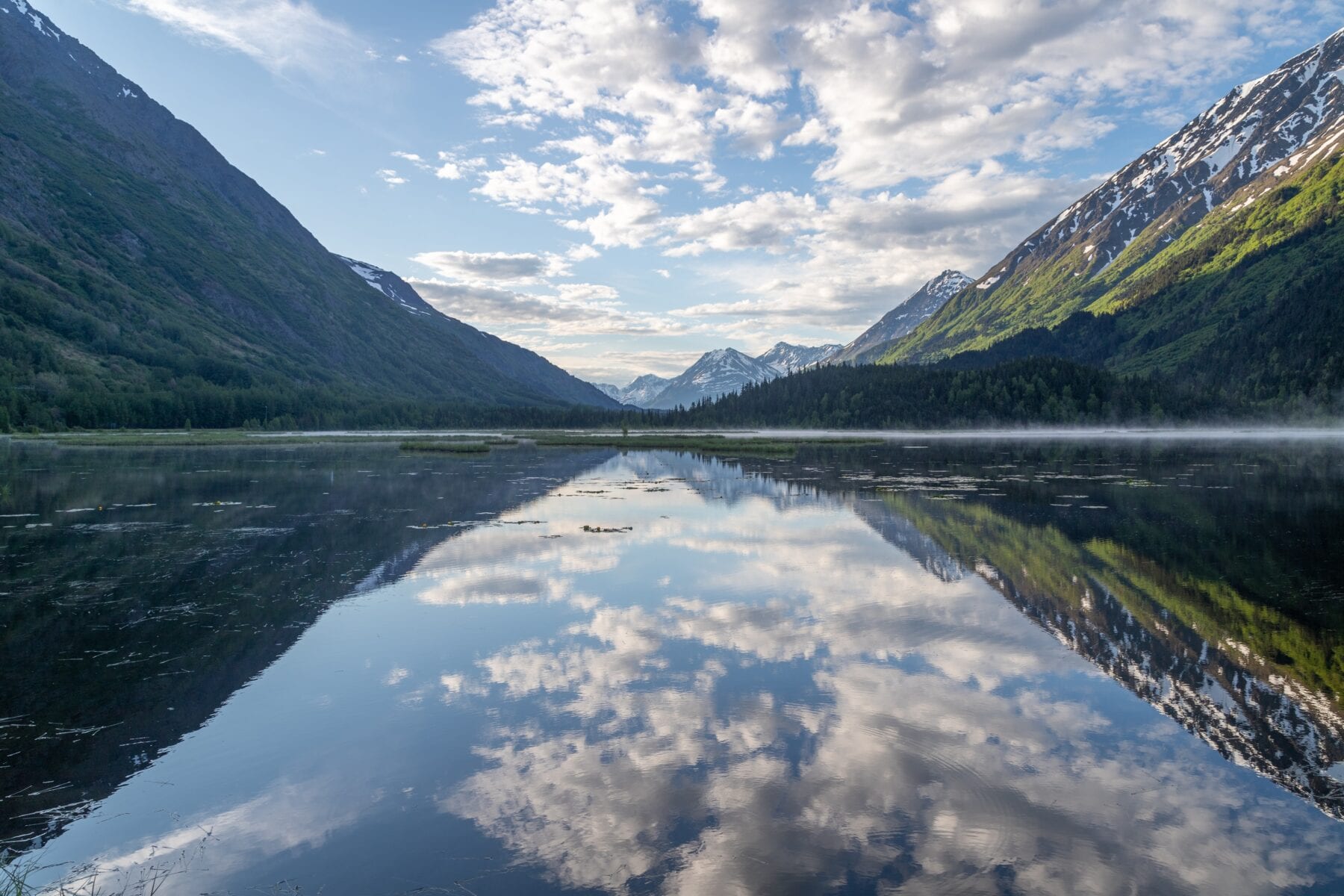 foto's alaska weerspiegeling