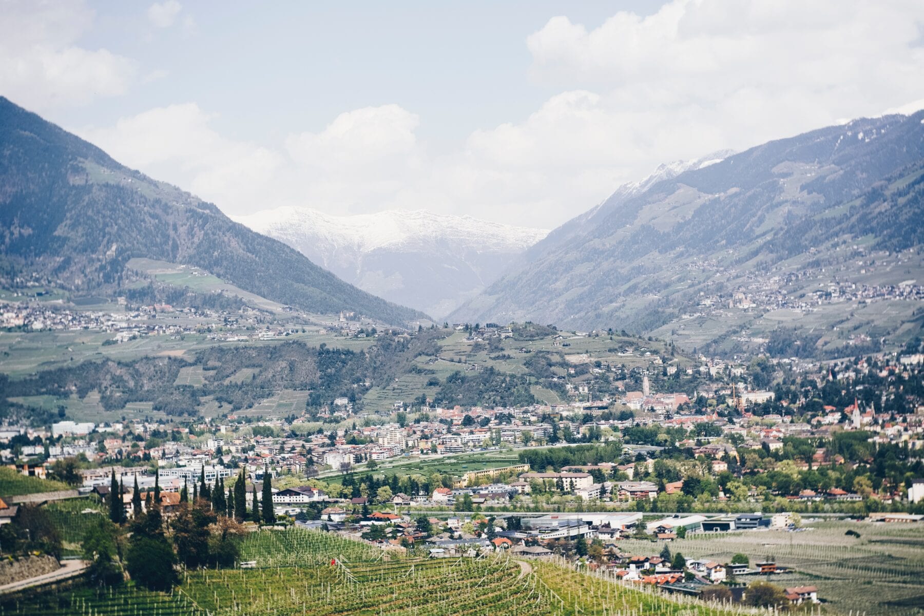 Zuid-Tirol uitzicht