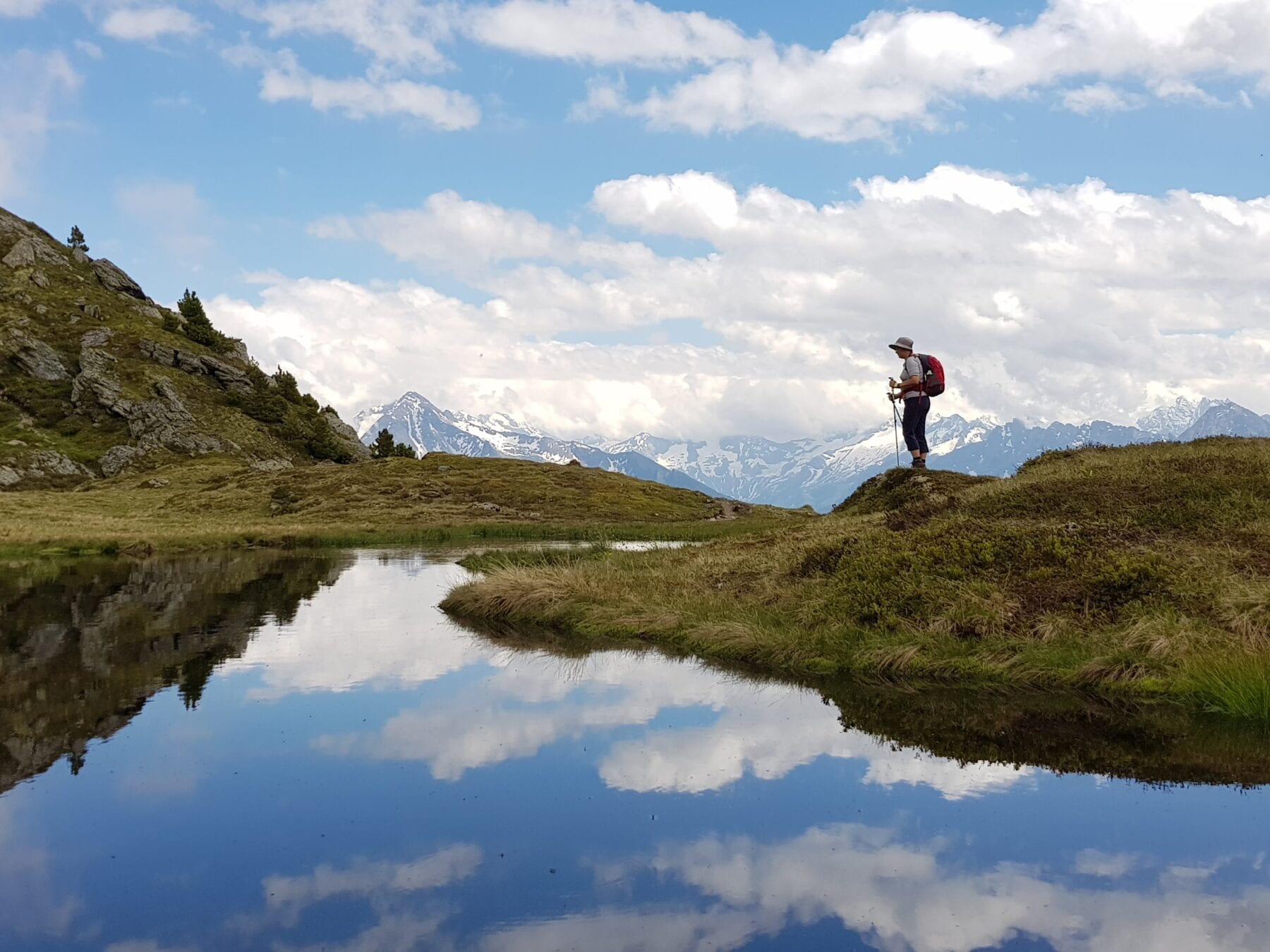Zuid-Tirol hiker