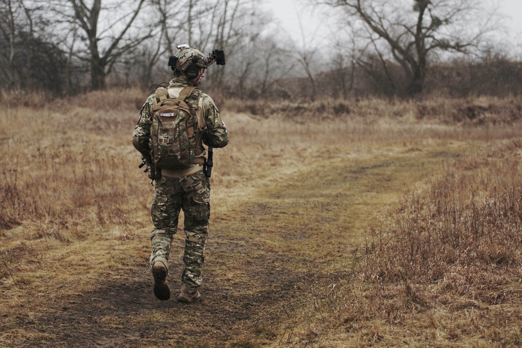 verboden toegang natuurgebied bord militair oefenterrein