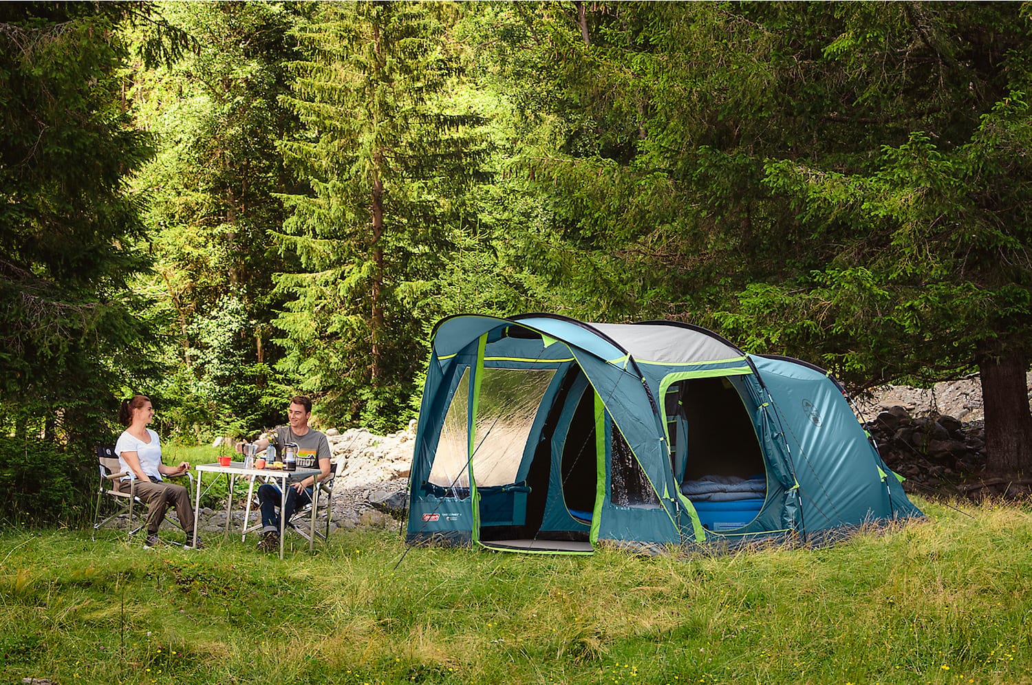 Coleman 4 persoons tent