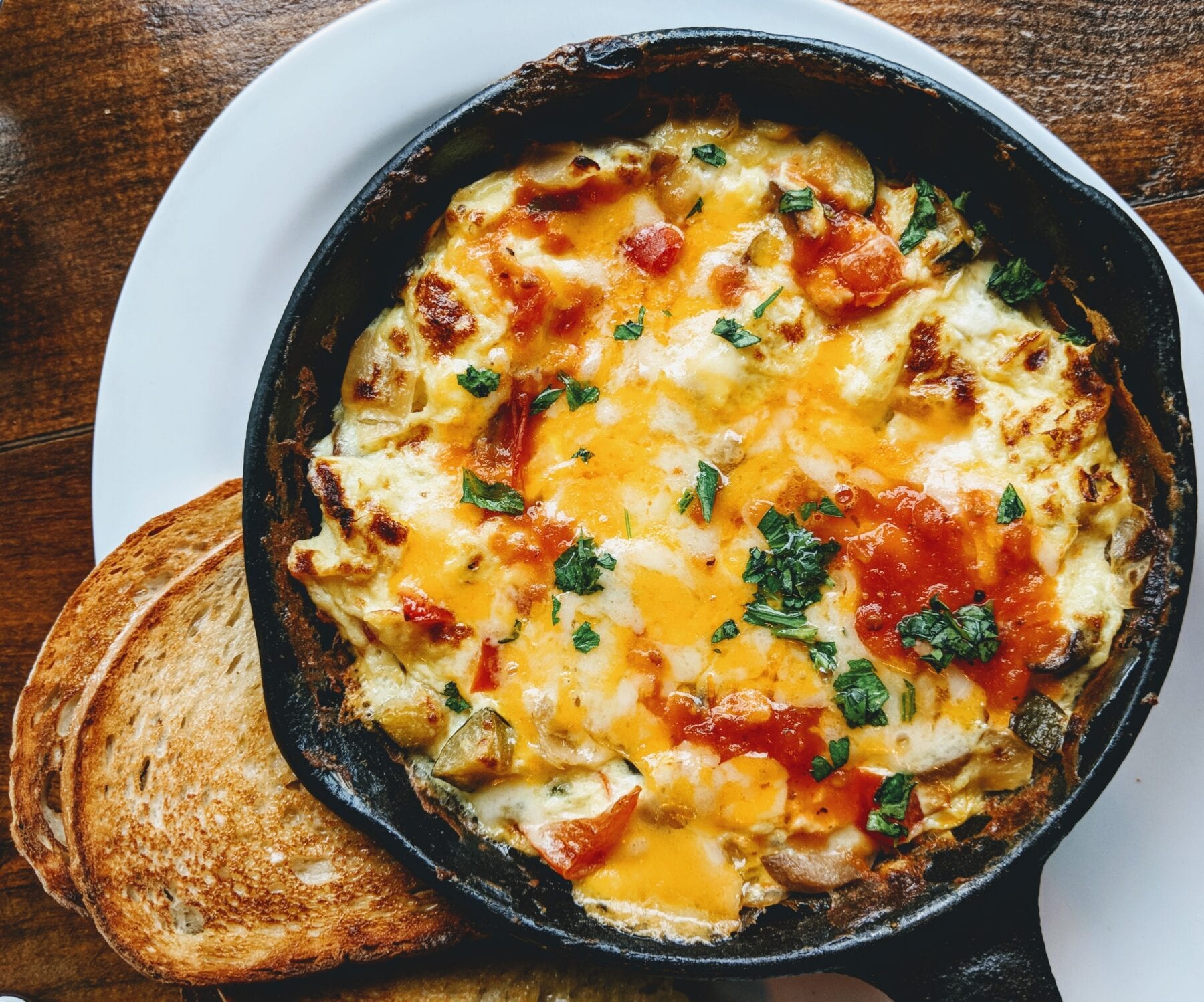 Dutch Oven recepten omelet