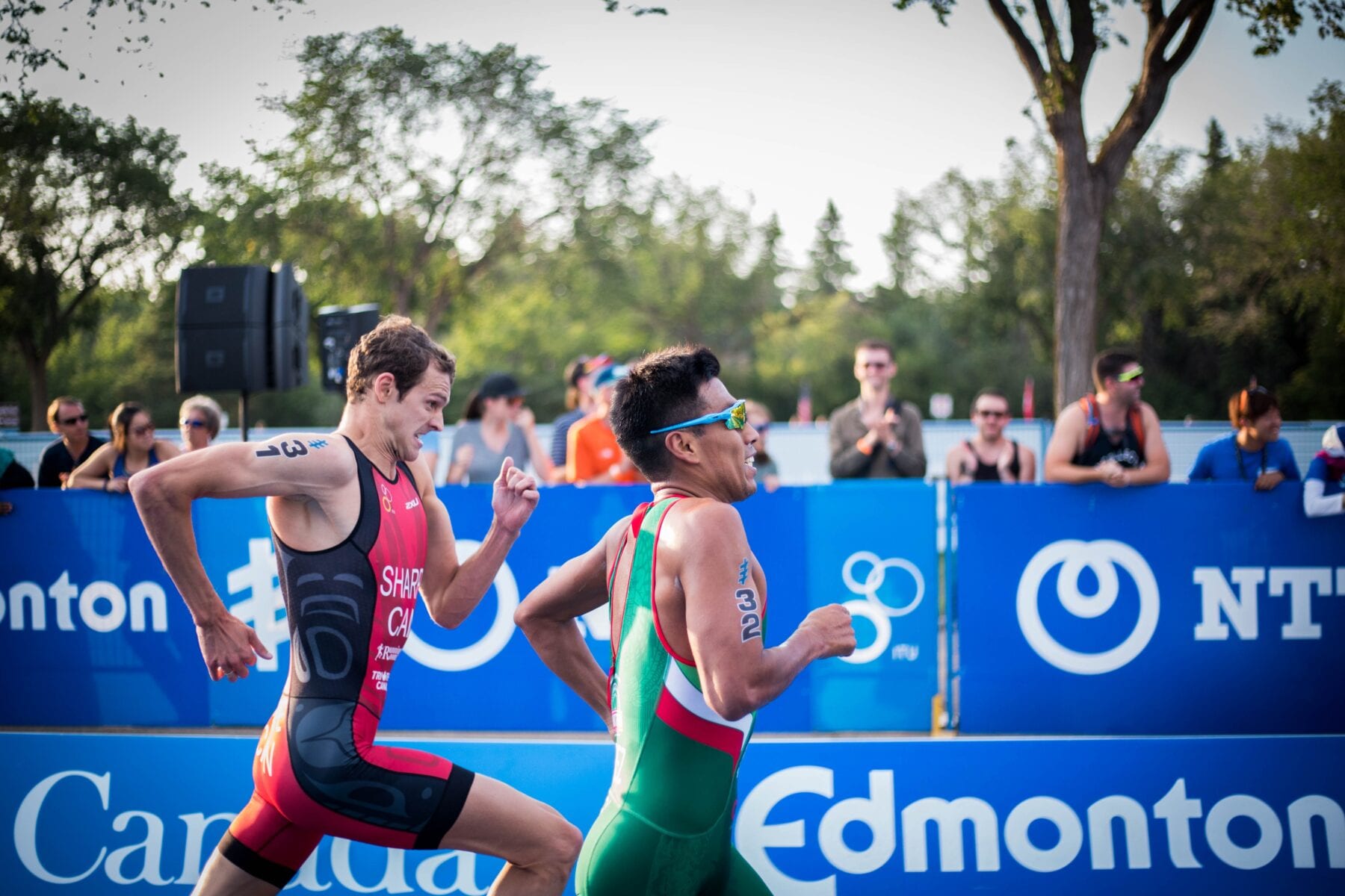Triatlon finalisten strijden om titel in Canada Edmonton