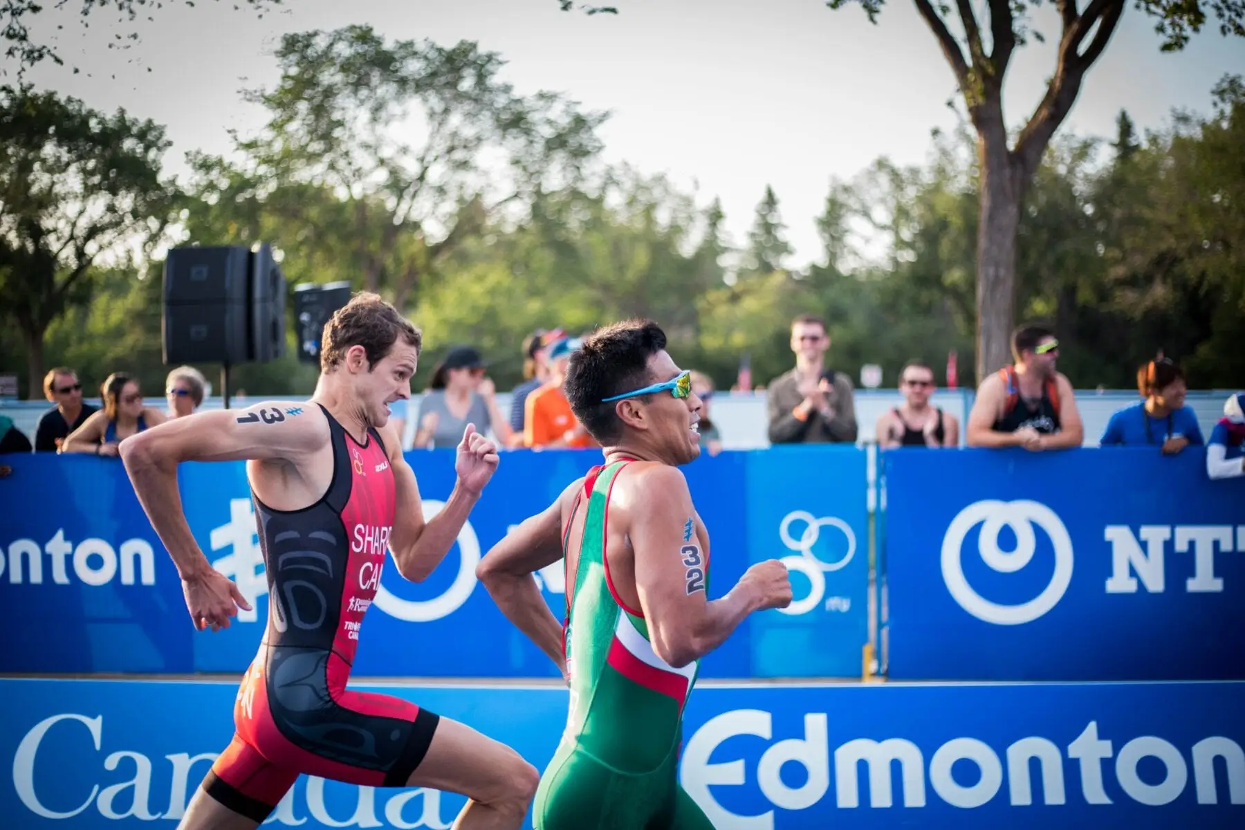 Triatlon finalisten strijden om titel in Canada Edmonton