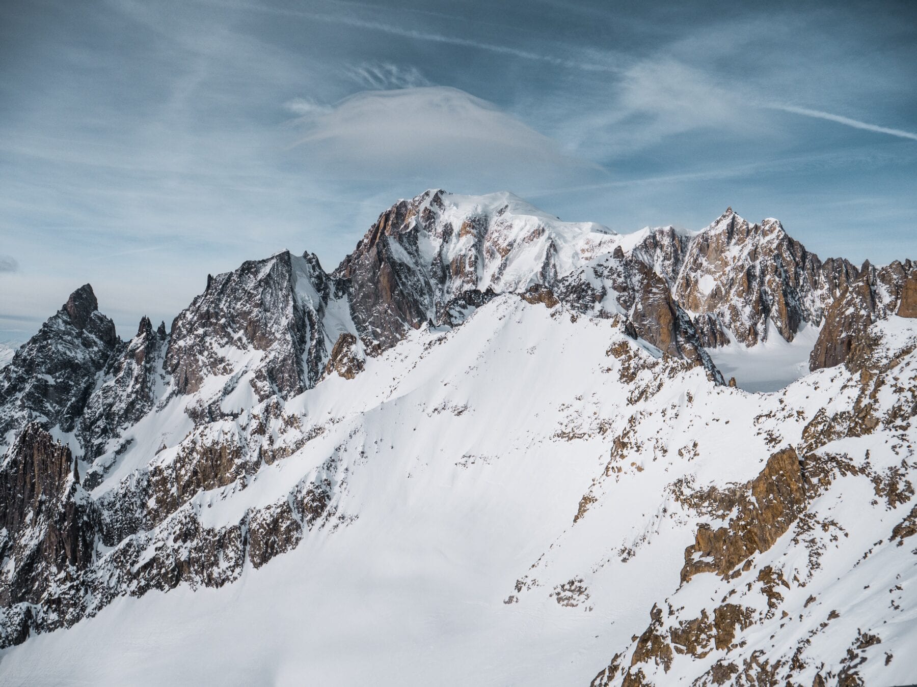 Hoogste berg Europa Mont Blanc