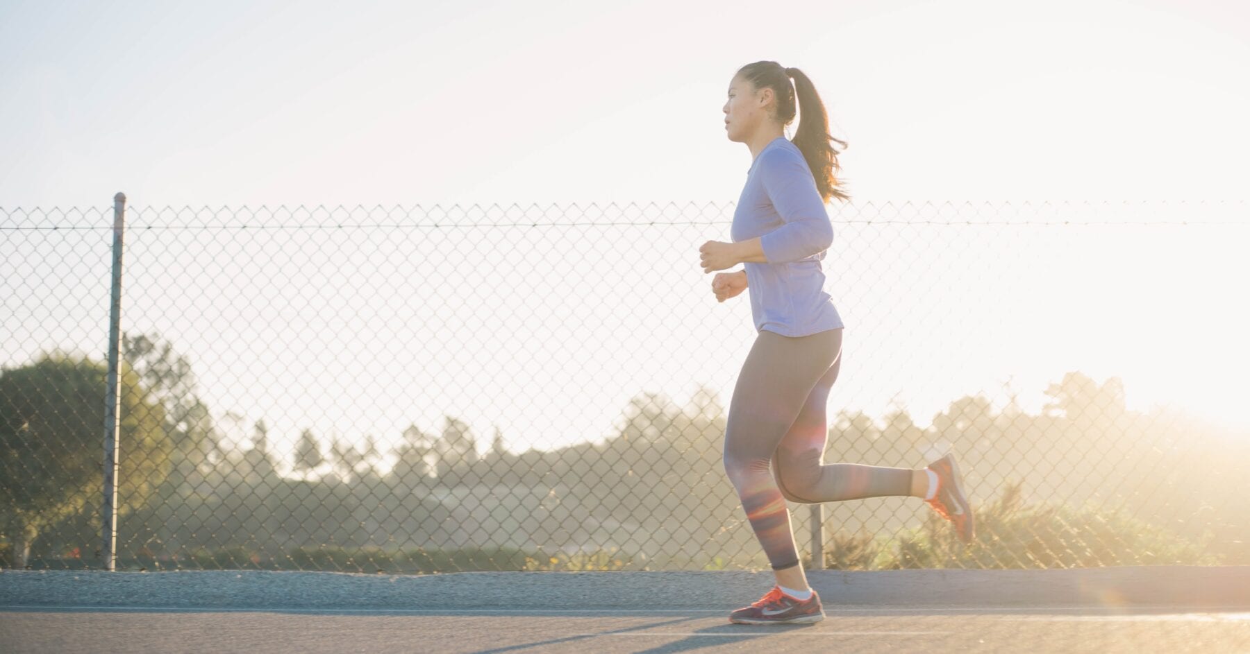 Hardlopen vrouw