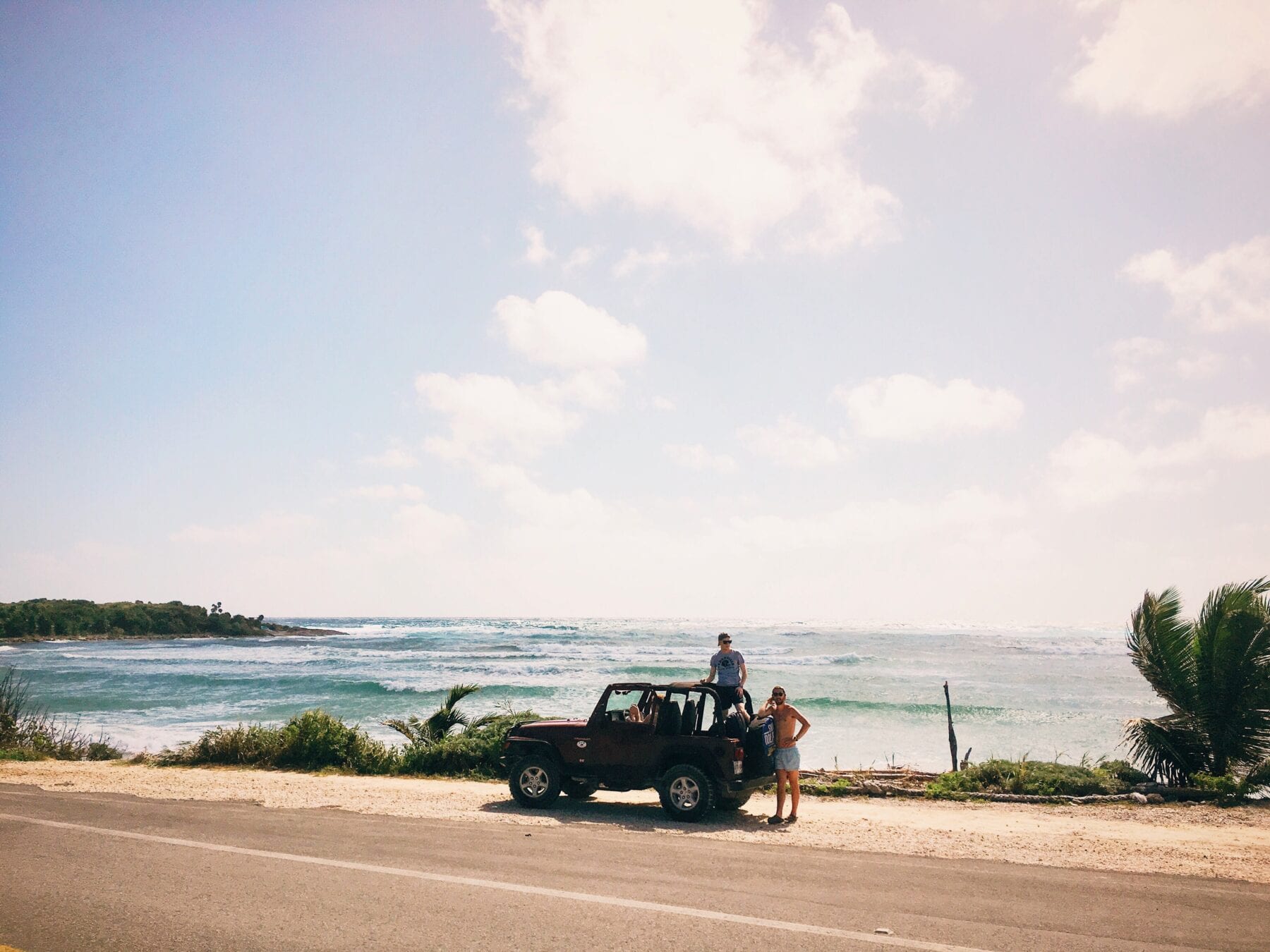 Road trip door Mexico