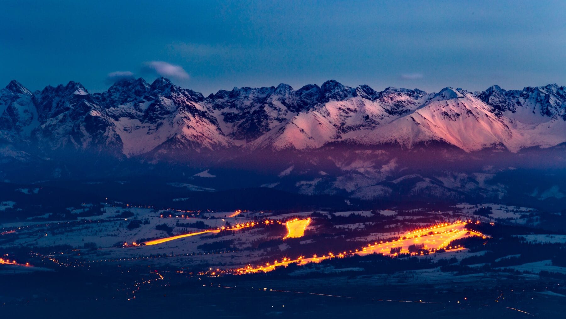 Tatra gebergte Polen