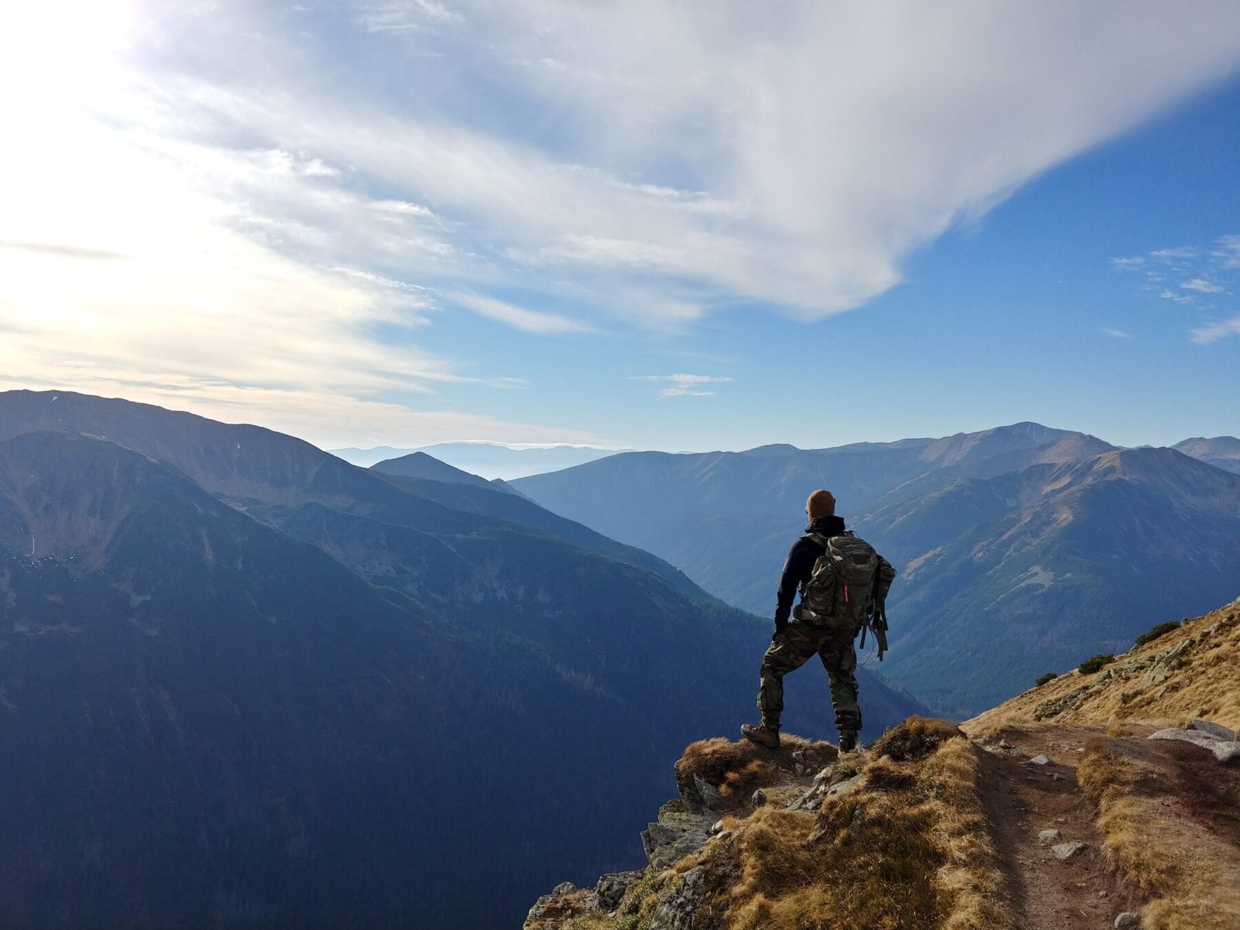 Uitzicht Tatra gebergte Polen