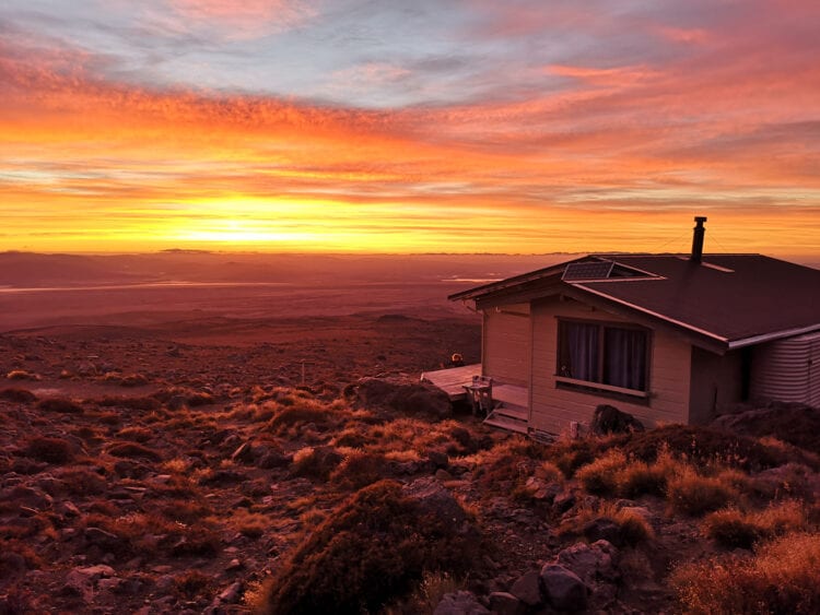 Mount Ruapehu huttentocht