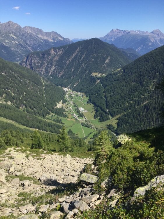 UTMB Mont Blanc uitzicht MCC