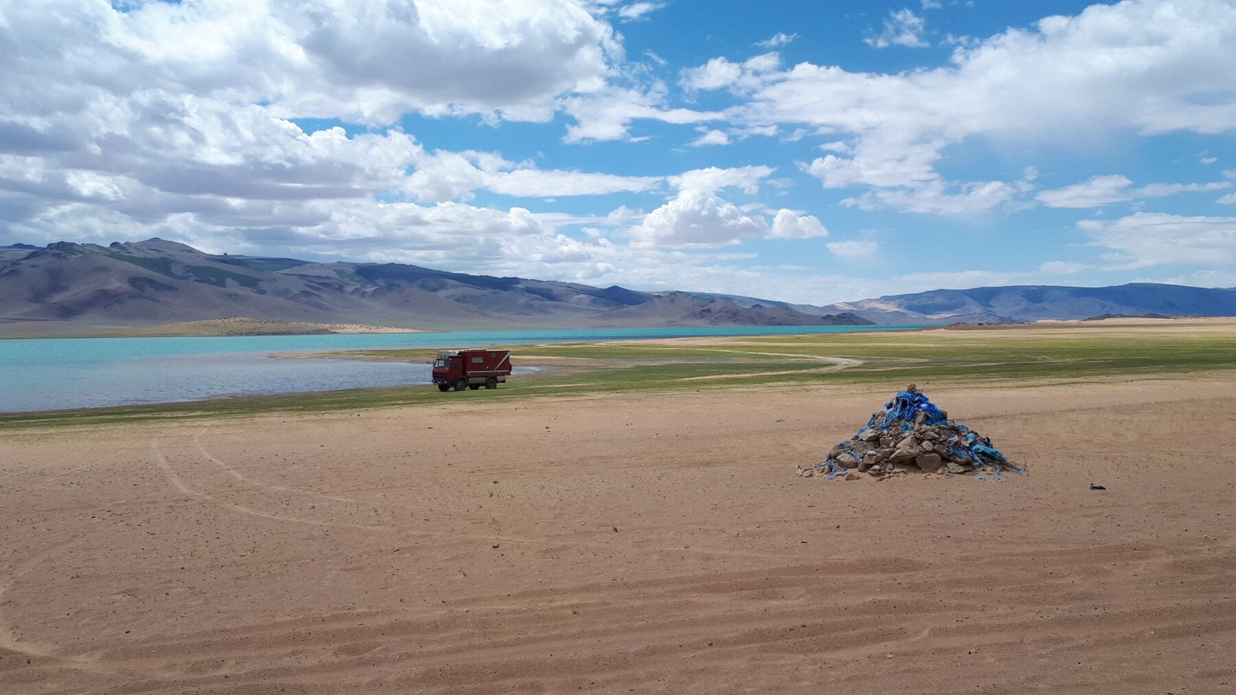 Landschap in Mongolië