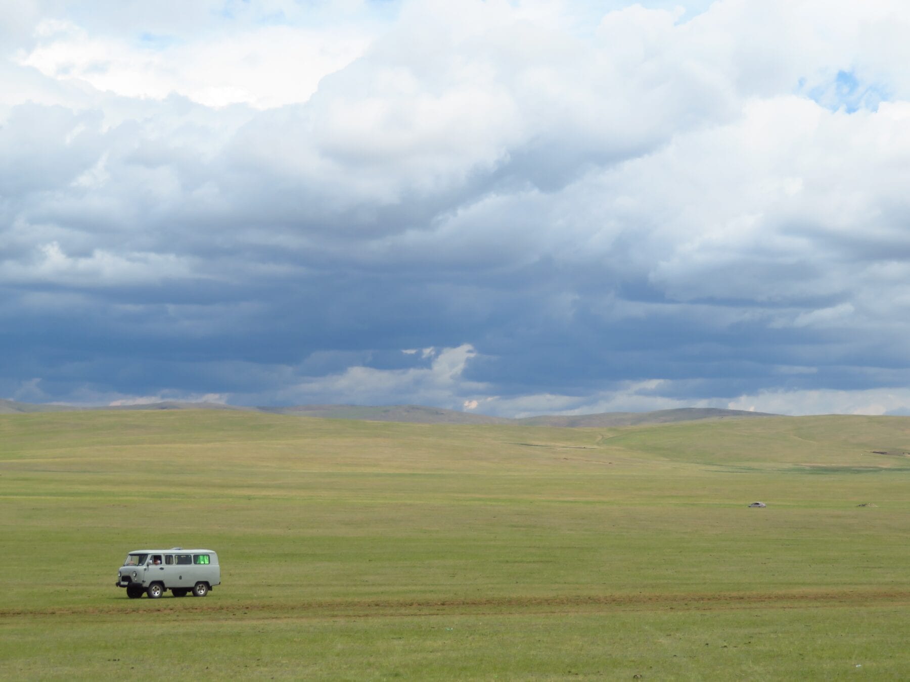 met de camper door Mongolië