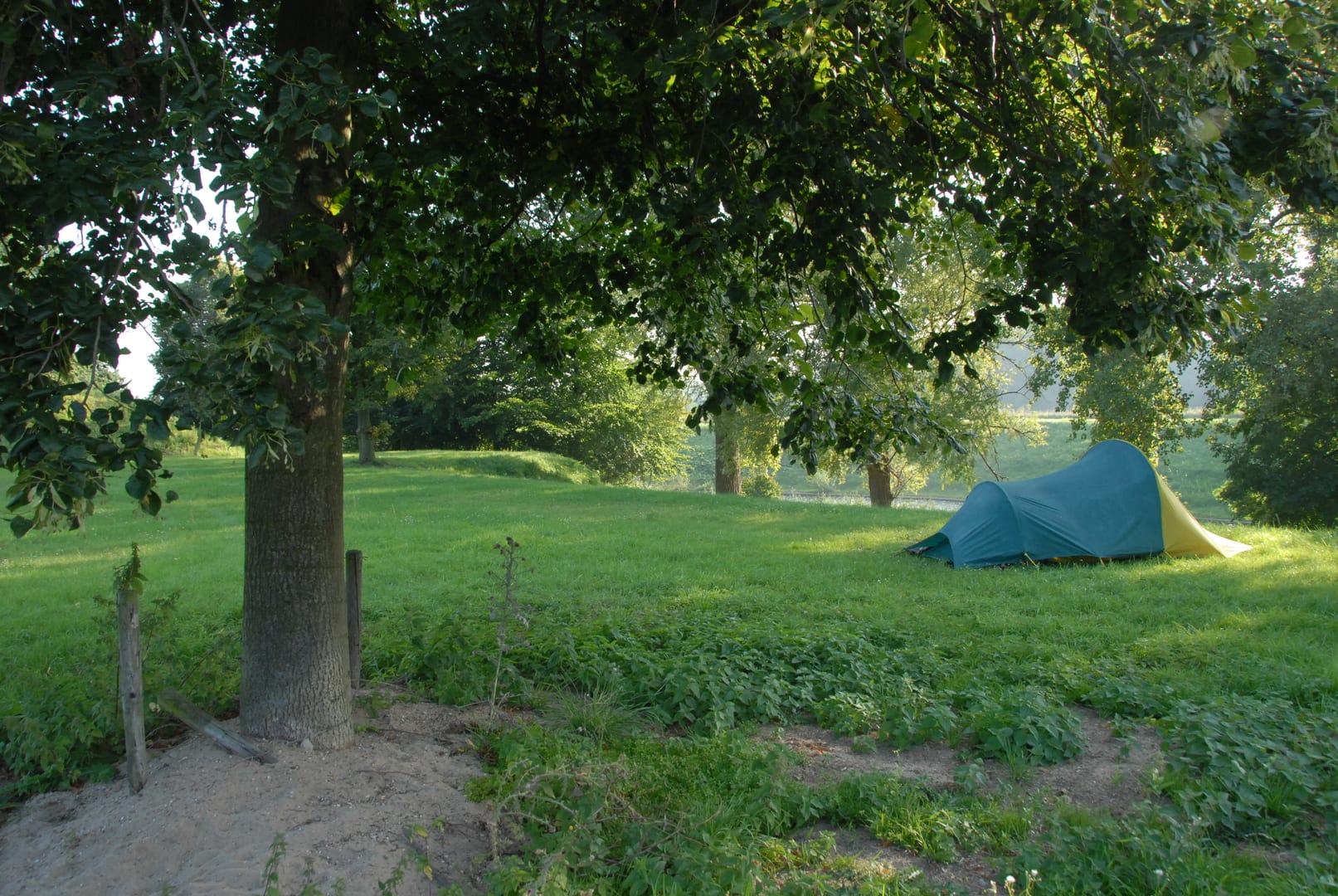 Campspace bij fort