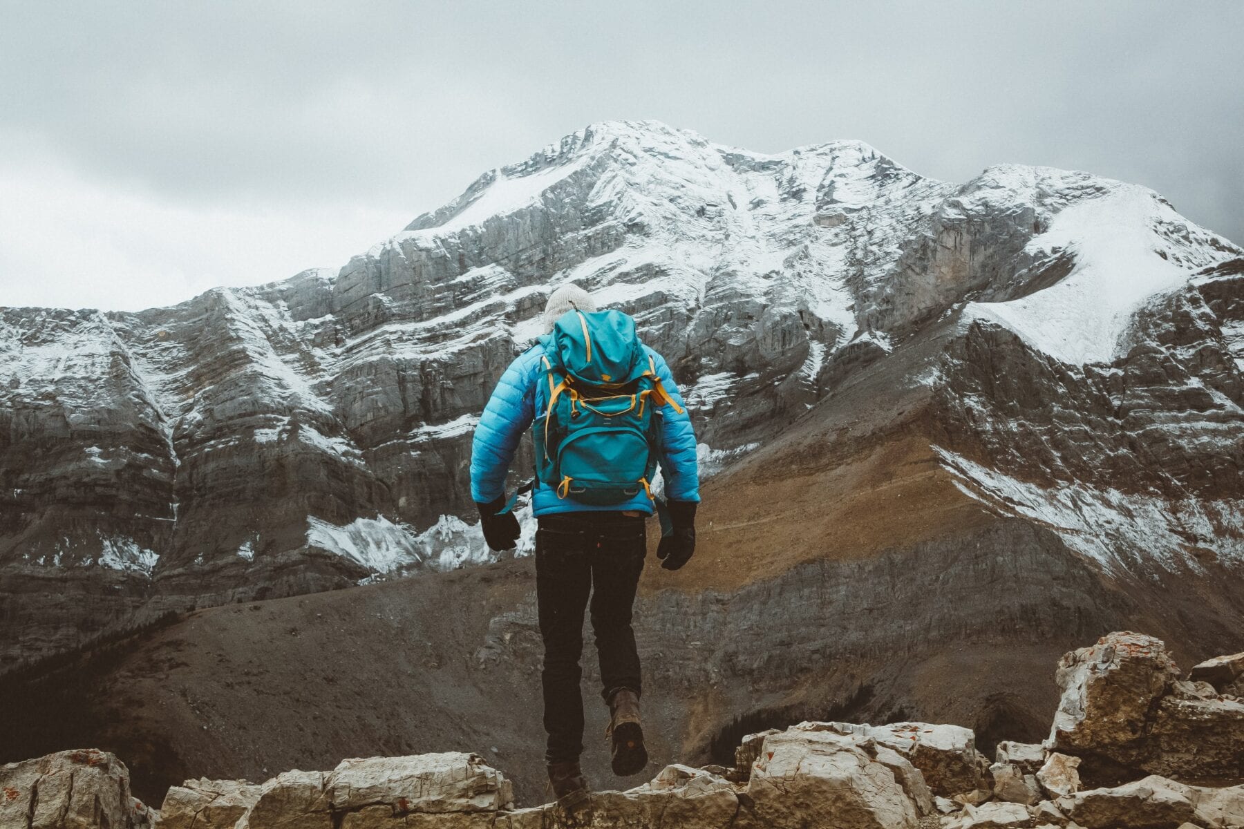 Hiking mountains