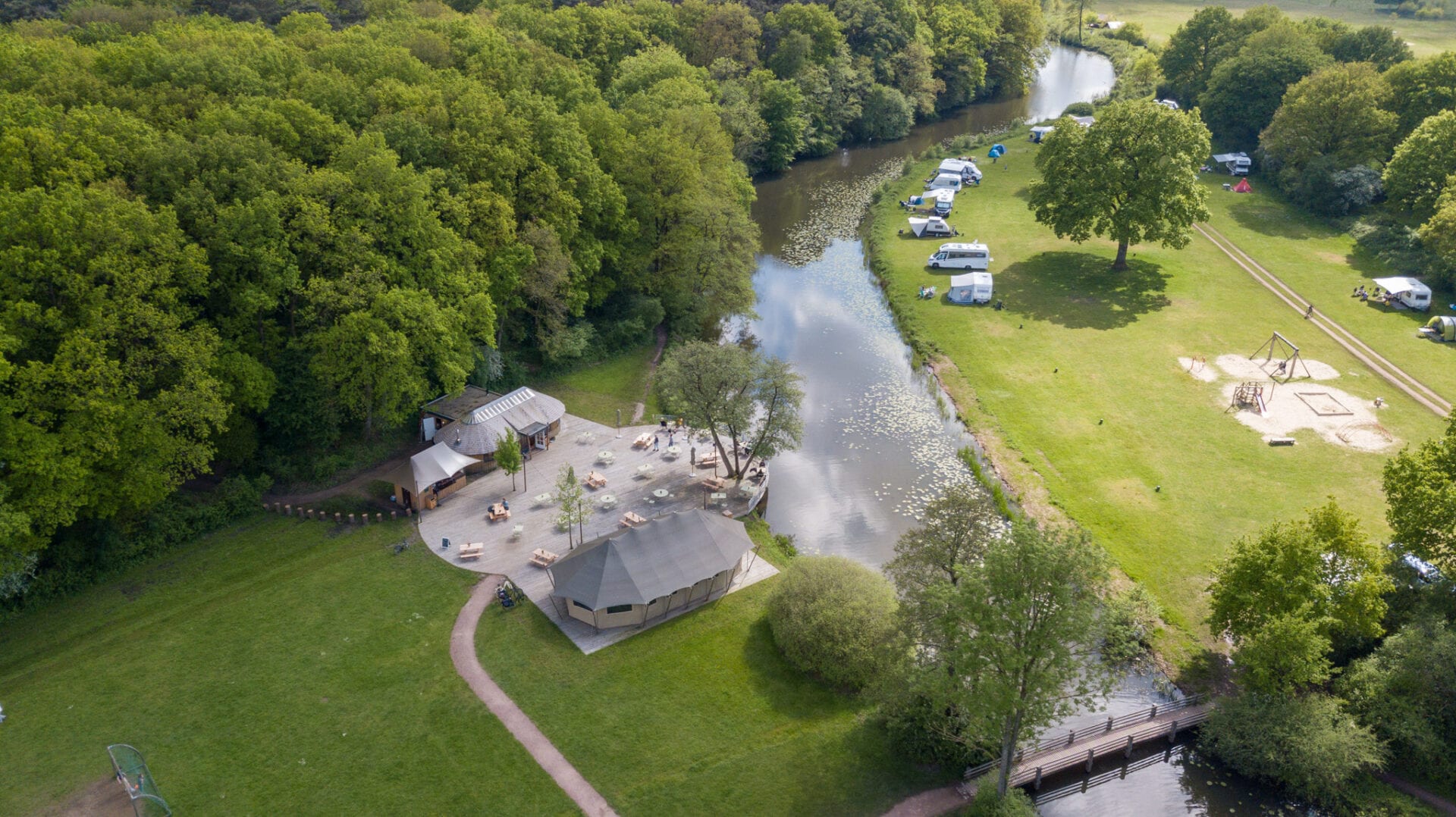 Camping de Roos is de mooiste plek in Nederland voor glampen & campen