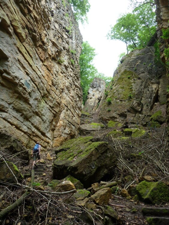 Groothertogdom Luxemburg Julie Staals Gorges du Loup