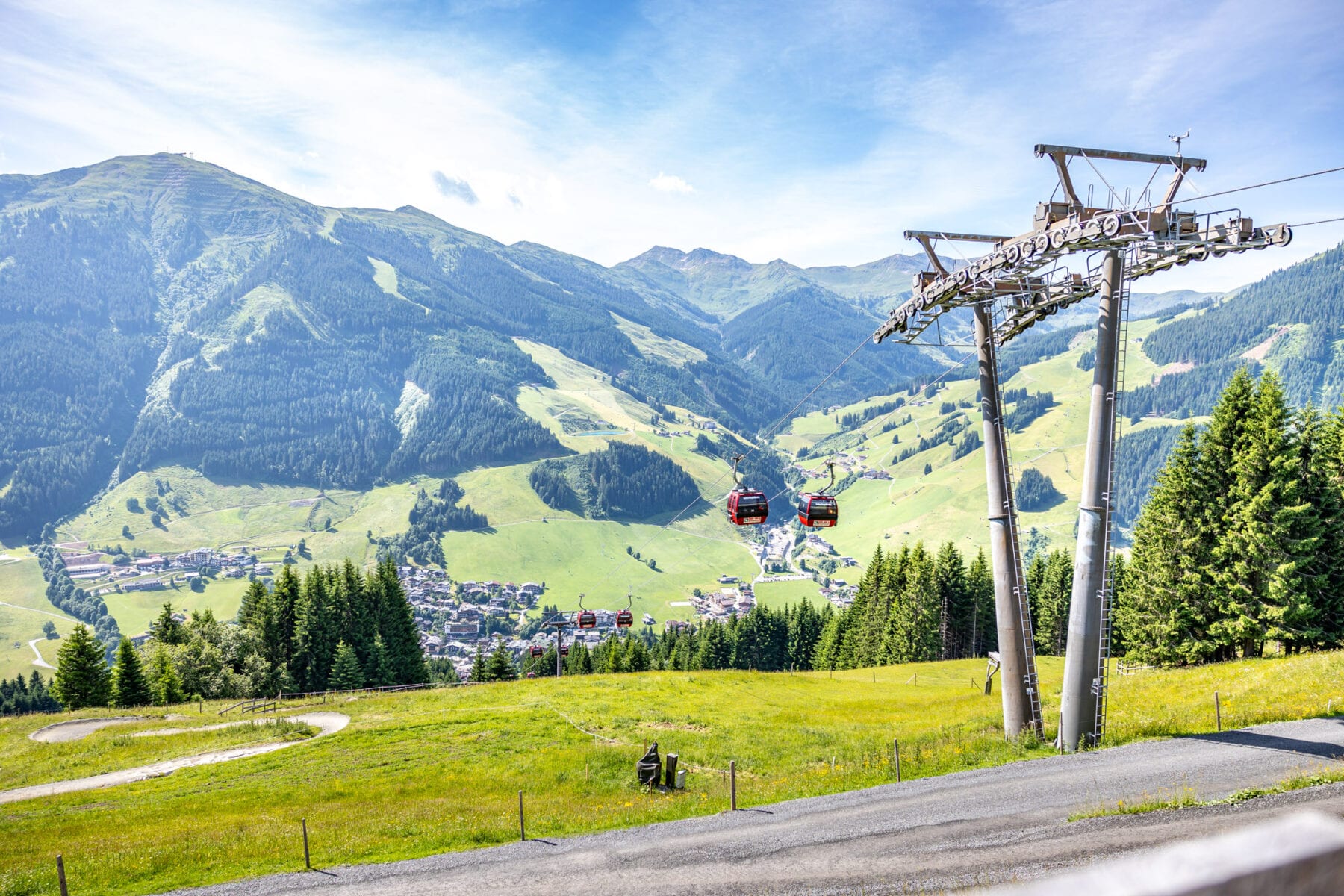 Wandelen in Saalbach Reiterkogelbahn