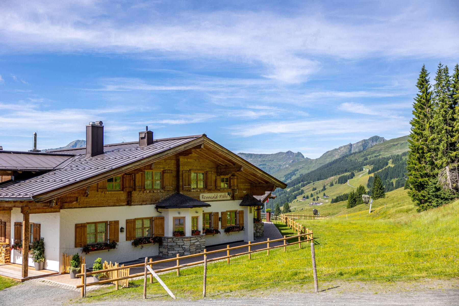 Rosswaldhütte 11 huts tour wandelen in Saalbach