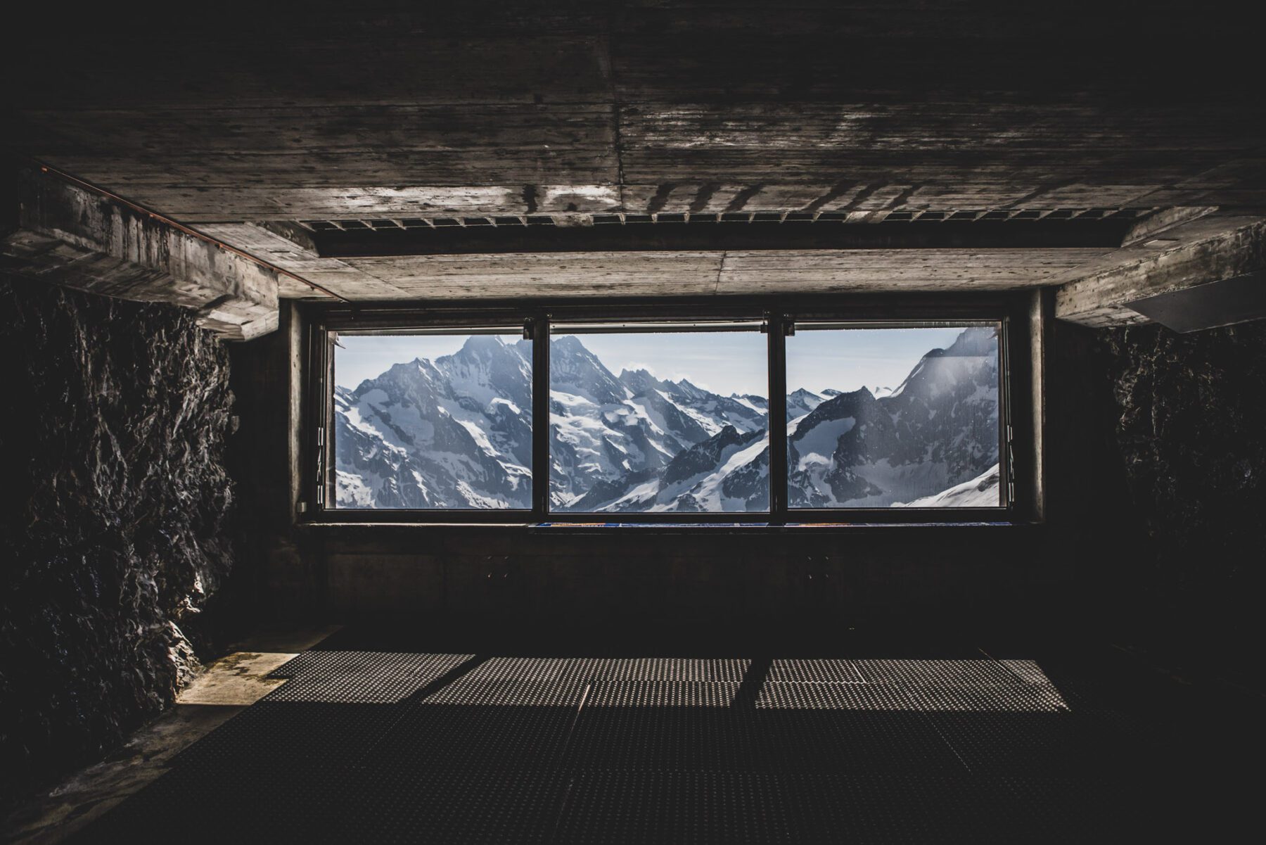 Jungfraujoch tussenstation