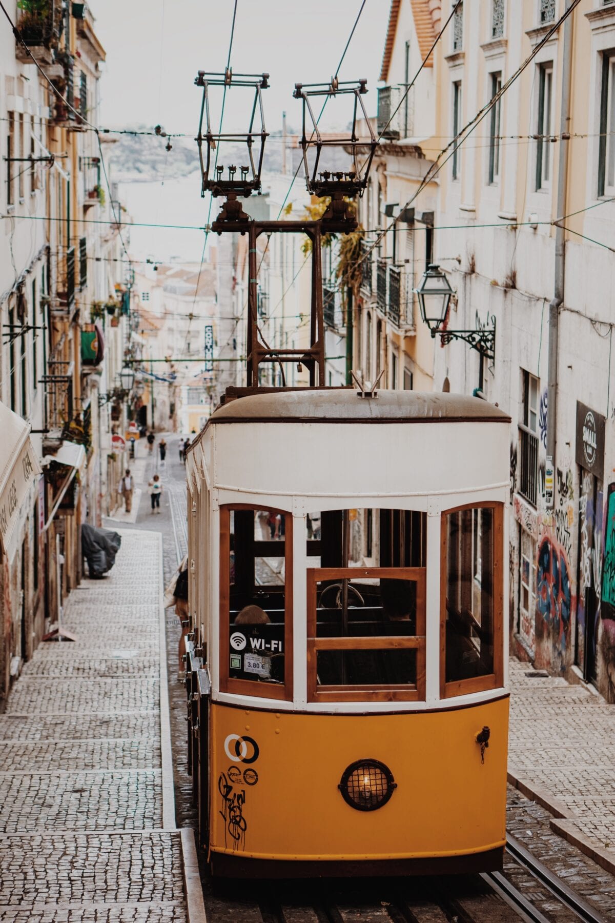 Tram 28 hoofdstad Portugal