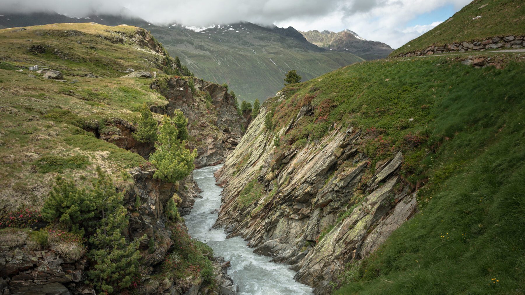 Foto: Rotmoosschlucht (Ronald Jansen) Ötztal