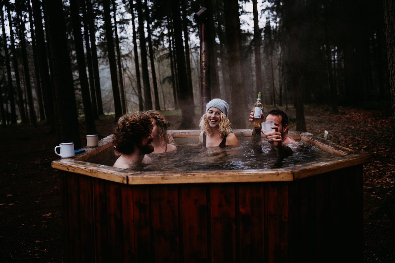 pop-up camping Winterwoods