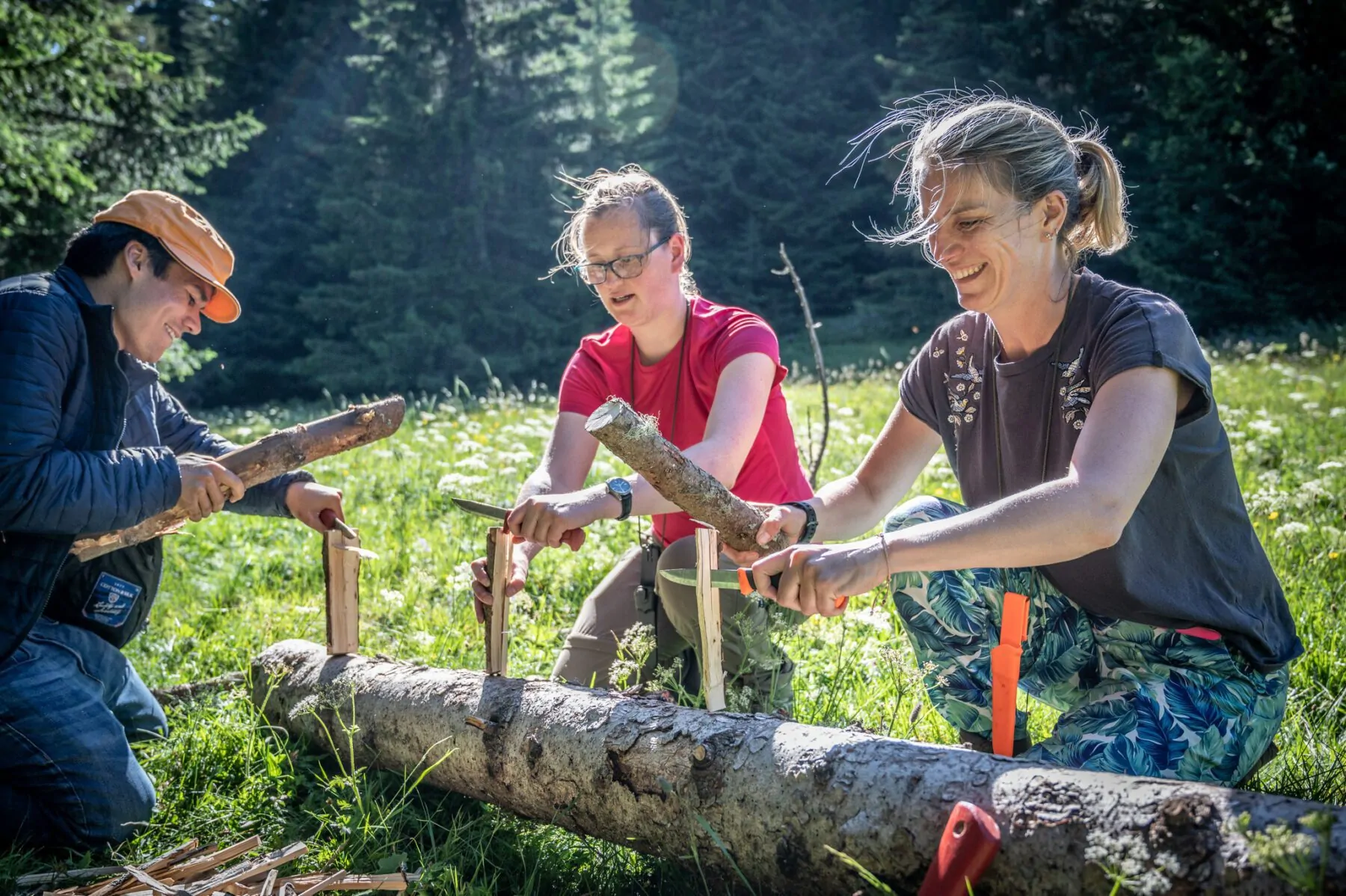 Bushcraften La Plagne