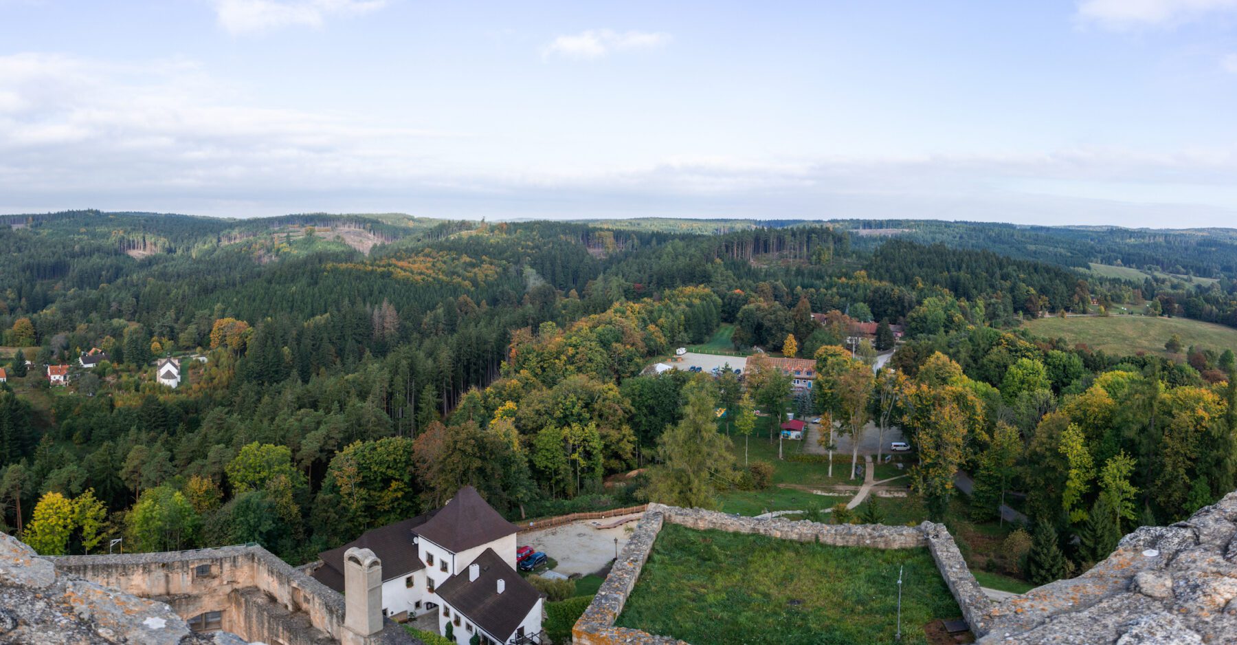 Uitzichten over Boheems-Canada