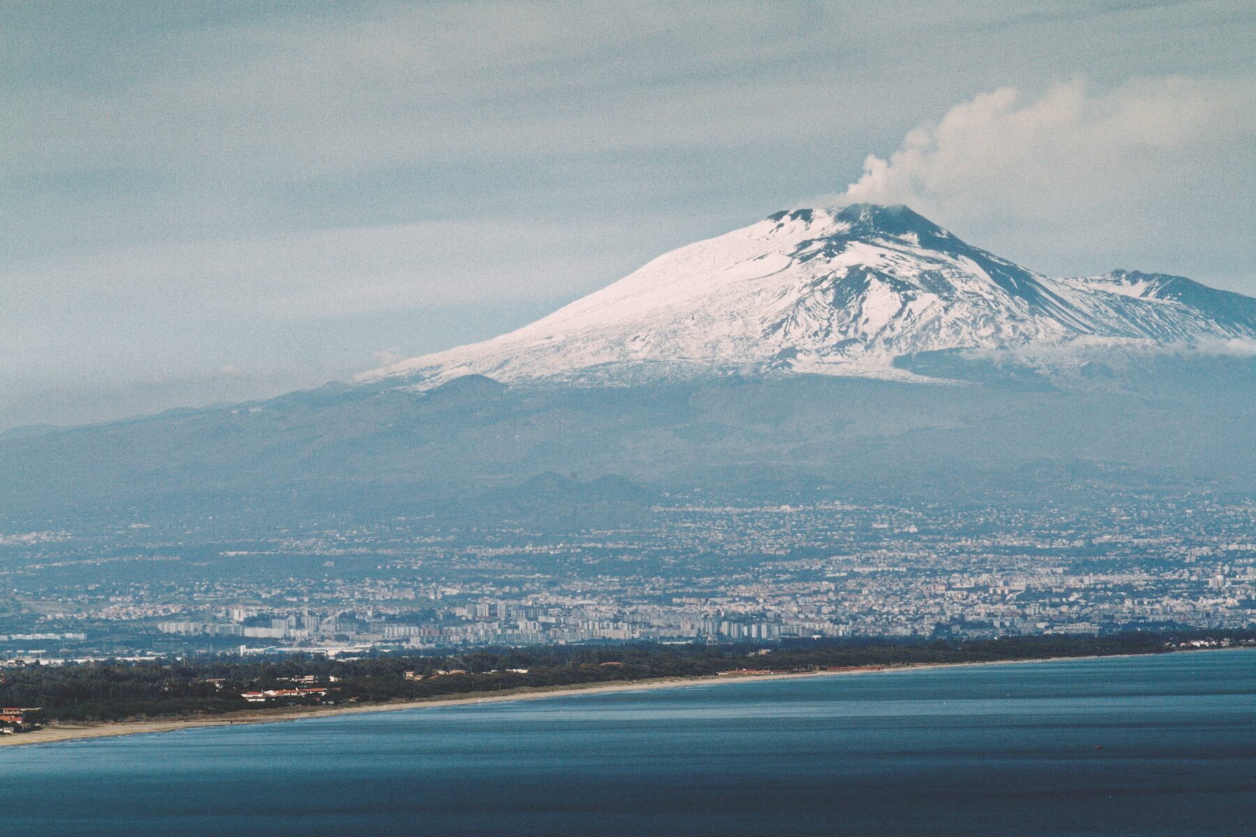 De Etna boven Catania