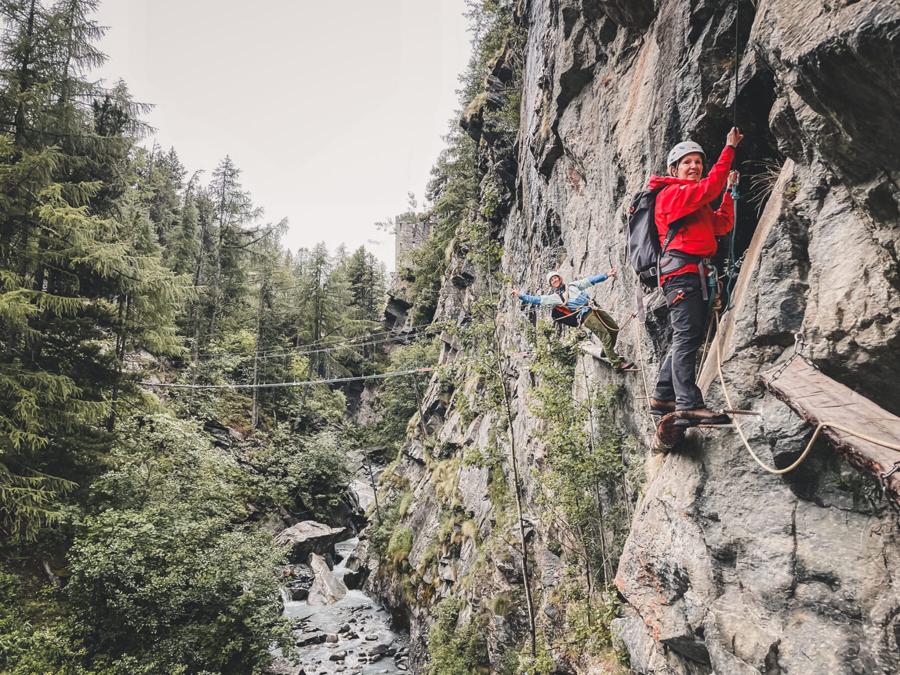 Gorge Alpine Saas Fee Via Ferrata