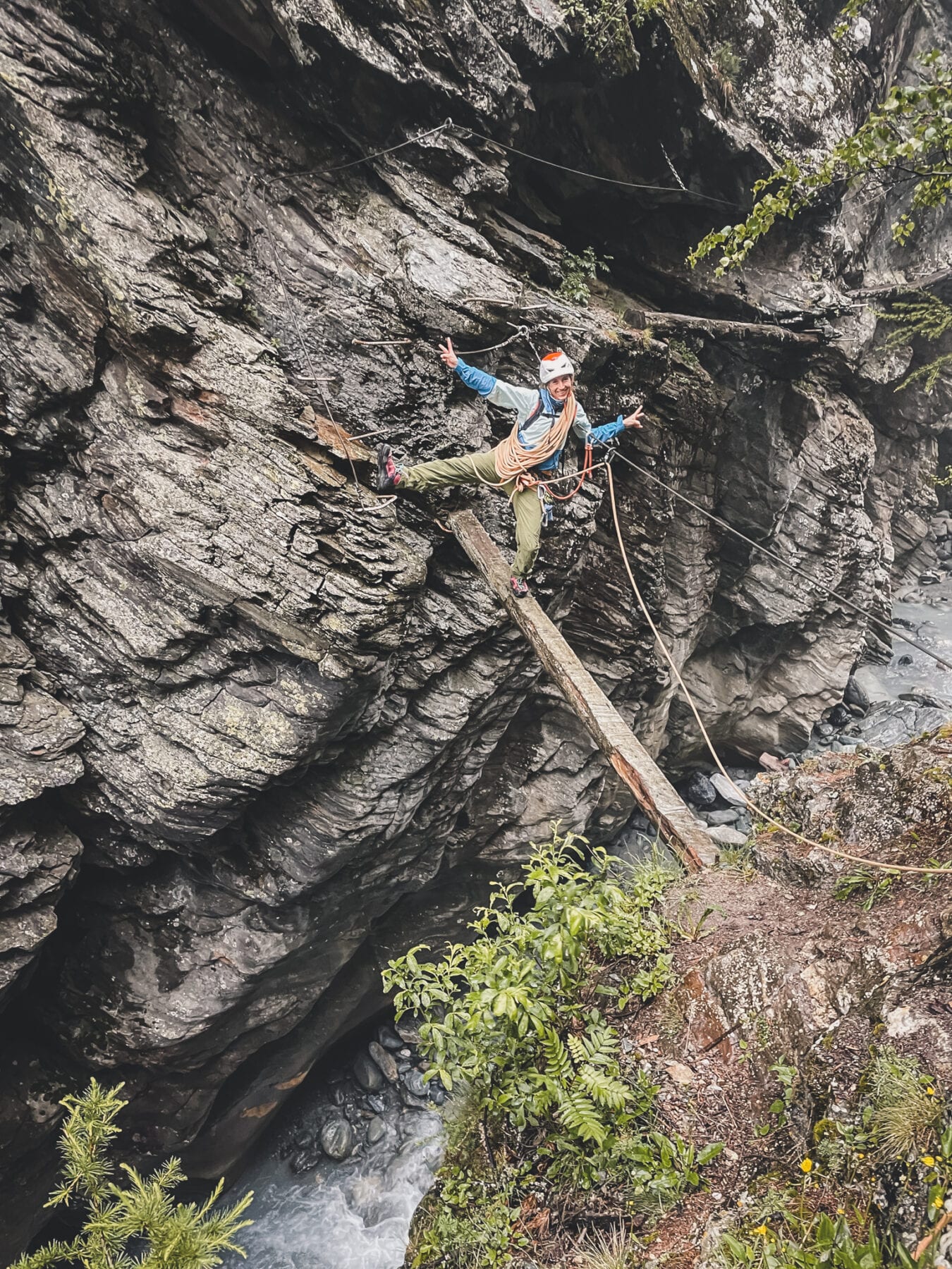 Gorge Alpine Saas Fee Via Ferrata