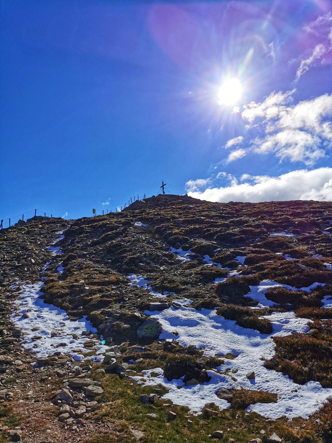 Mirnock gipfelkreuz