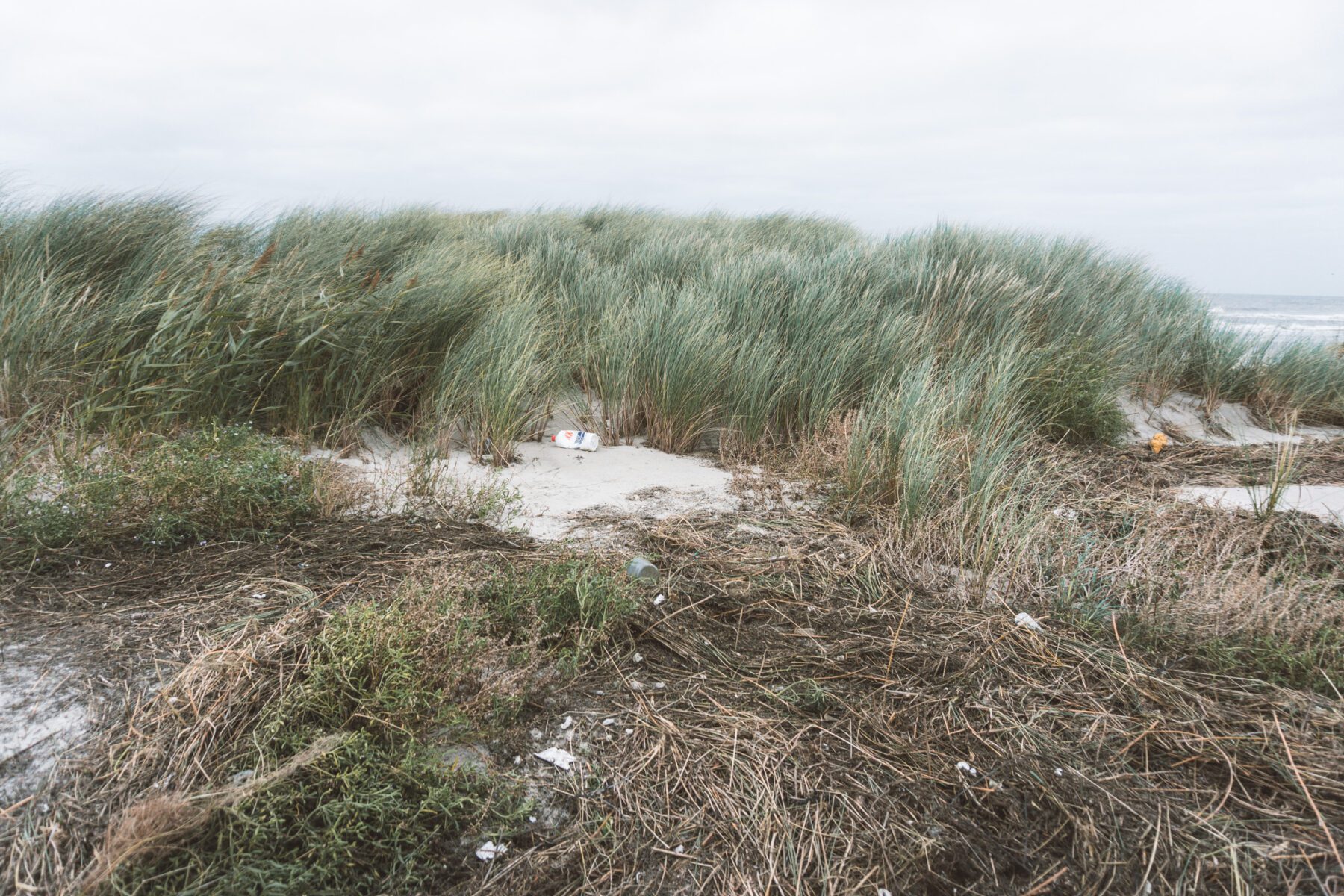 Zwerfafval op Terschelling