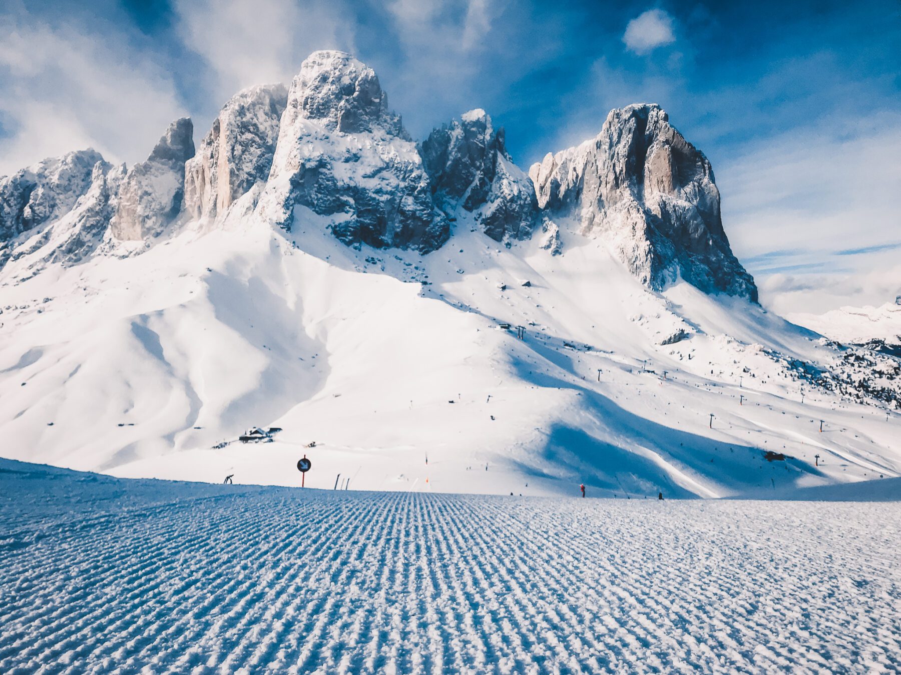 Sellaronda bij Sassolungo - Dolomieten