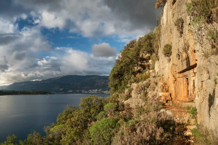 Lycian Way oude ruïnes 