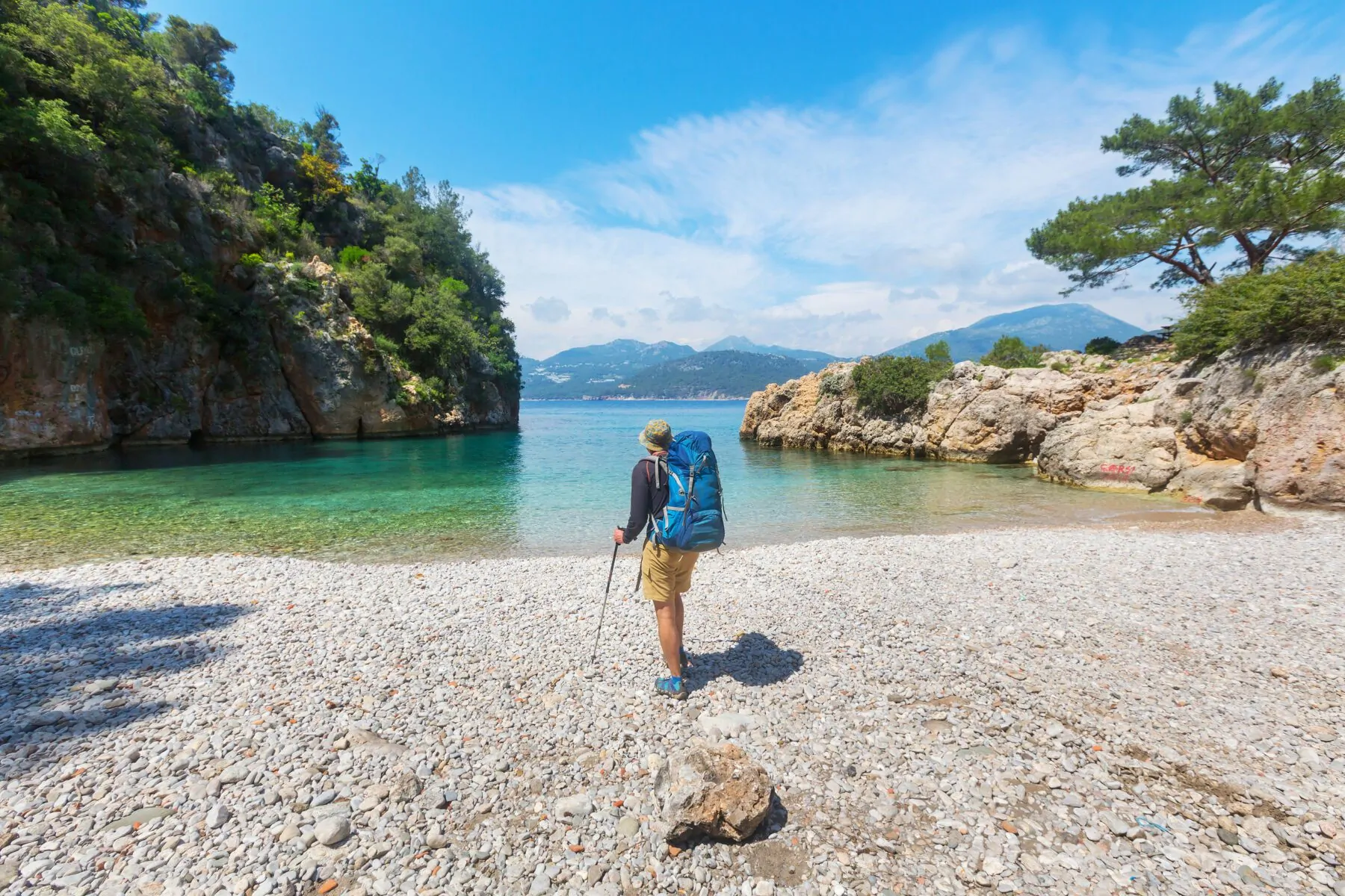 Een baaitje bij Lycian Way