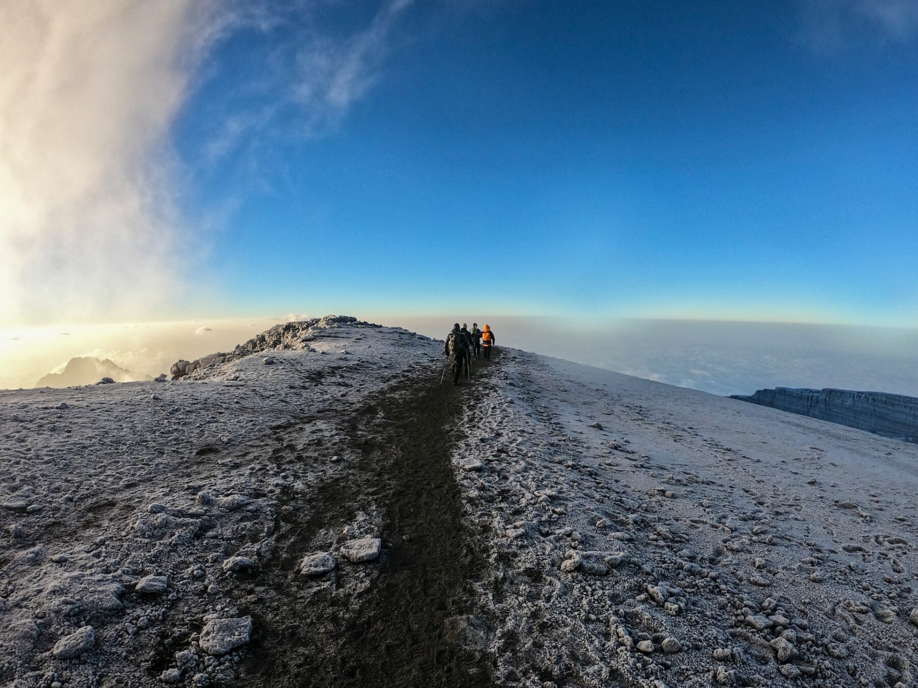 Mount Kilimanjaro Tom van Ruiten top