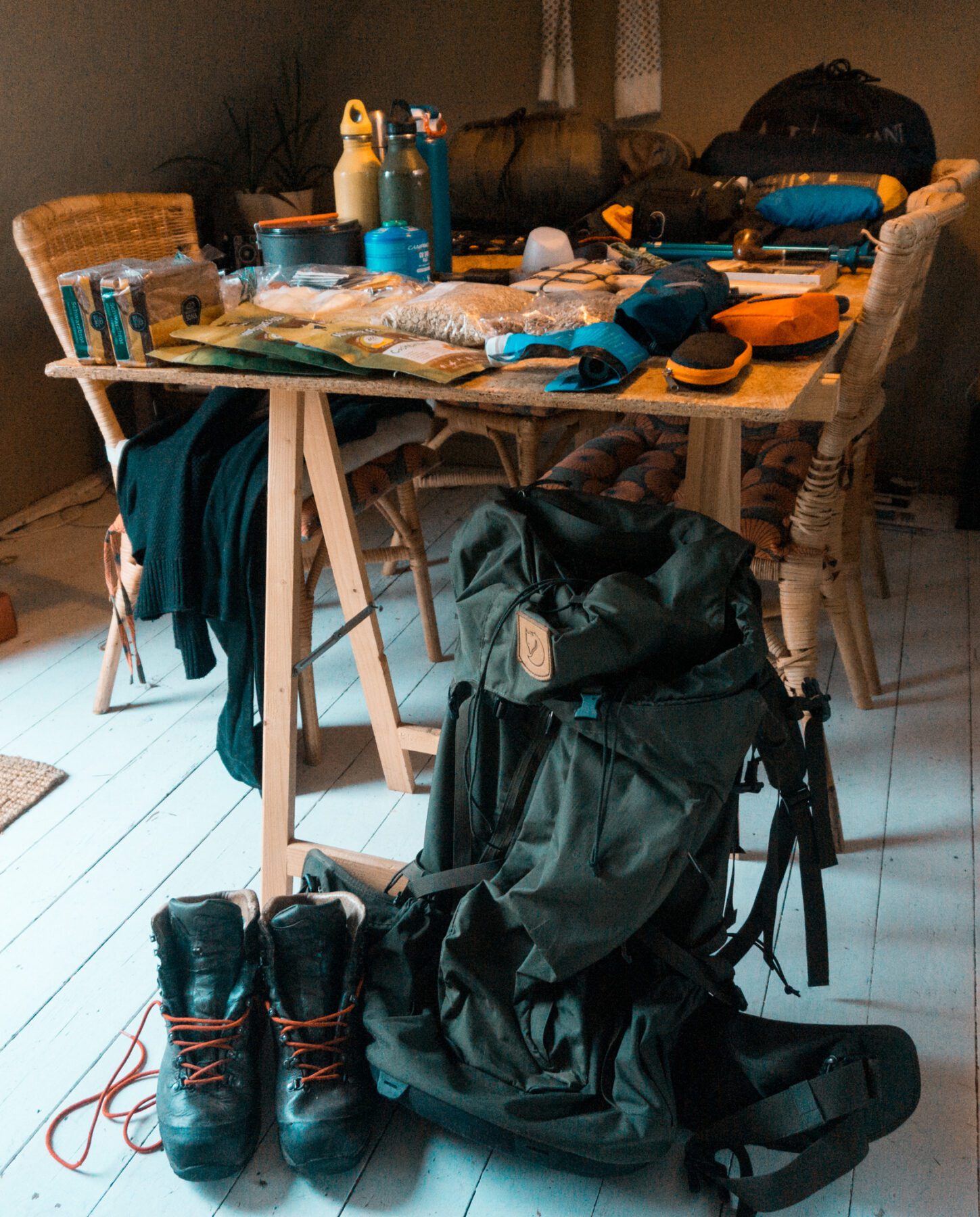 Vogezen Trekking Diederik gear