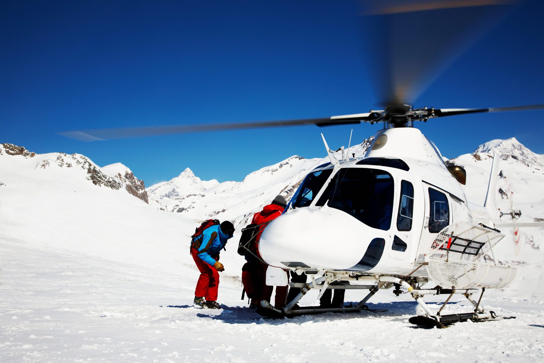 Heliski Heliskiën bij MONT BLANC