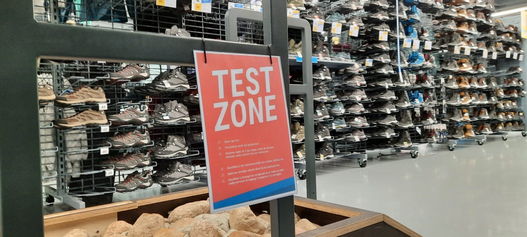 Schoenen testen om blaren te voorkomen