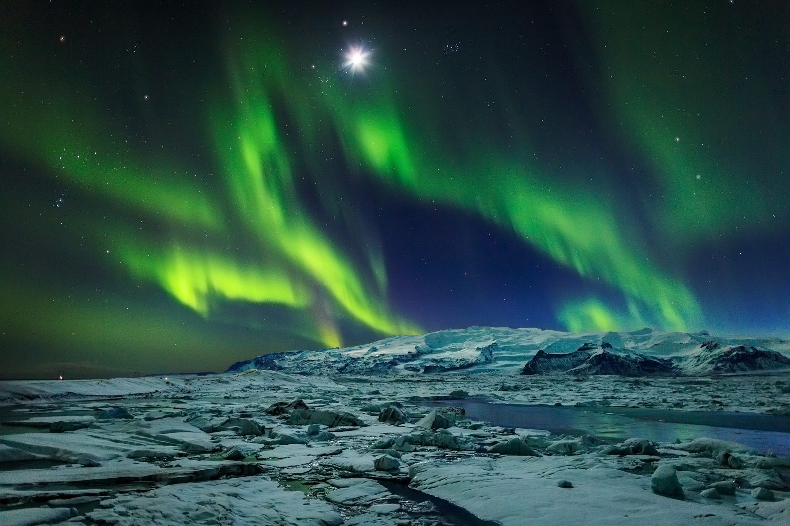 Noorderlicht in Noord-IJsland