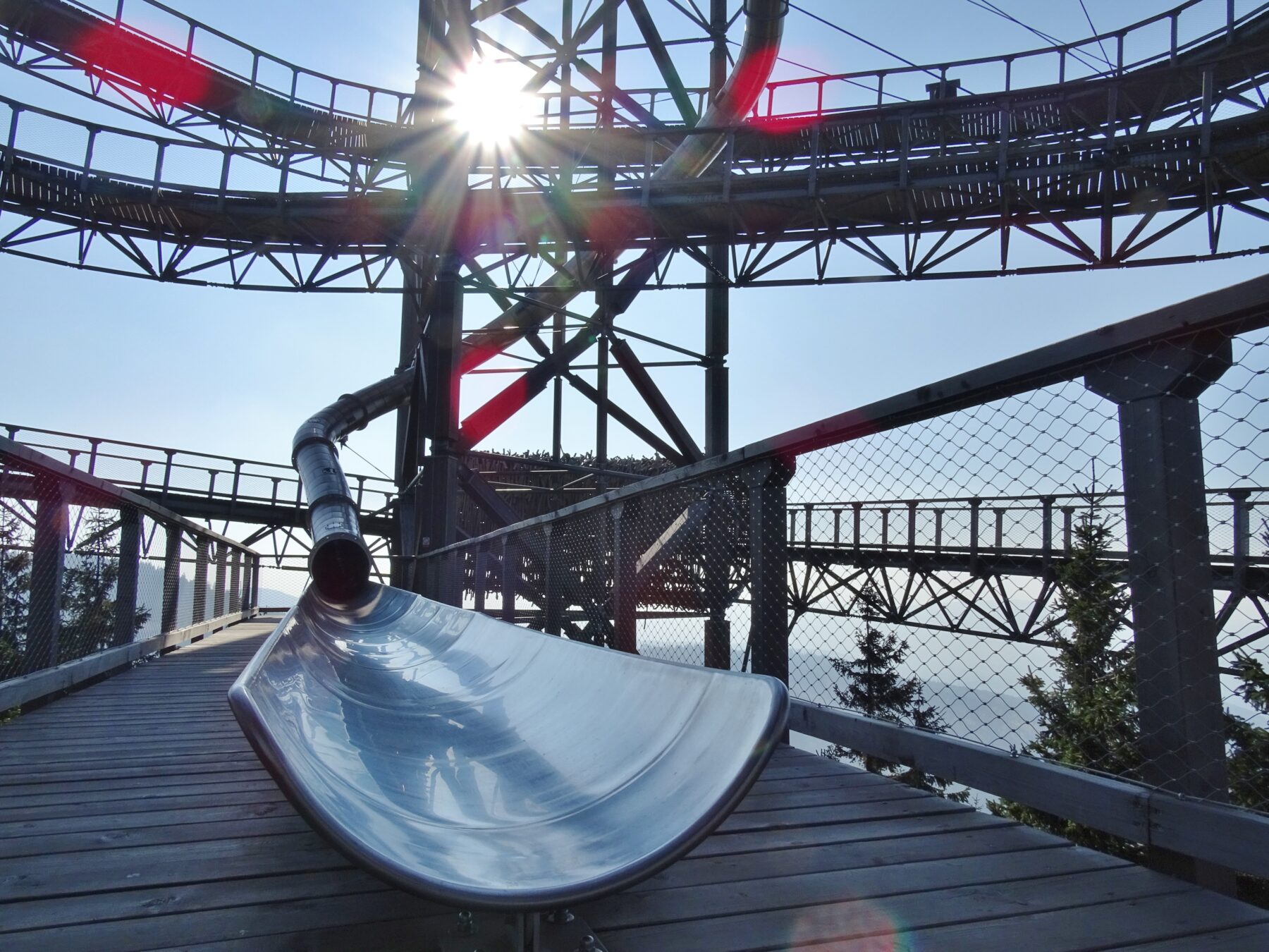 Skywalk Dolni Morava glijbaan