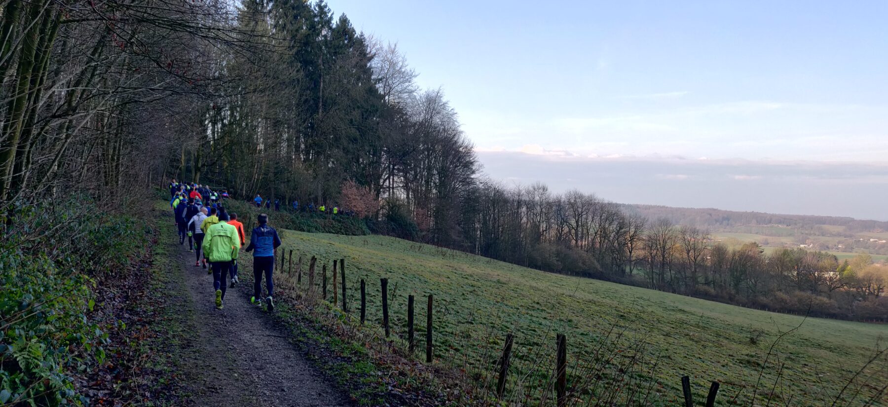 Trailrun, marathon, heuvelland