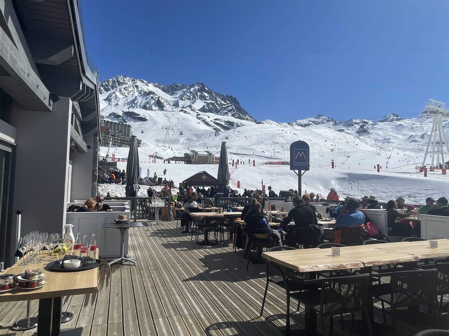 M Restaurant is een van de beste restaurants van Val Thorens