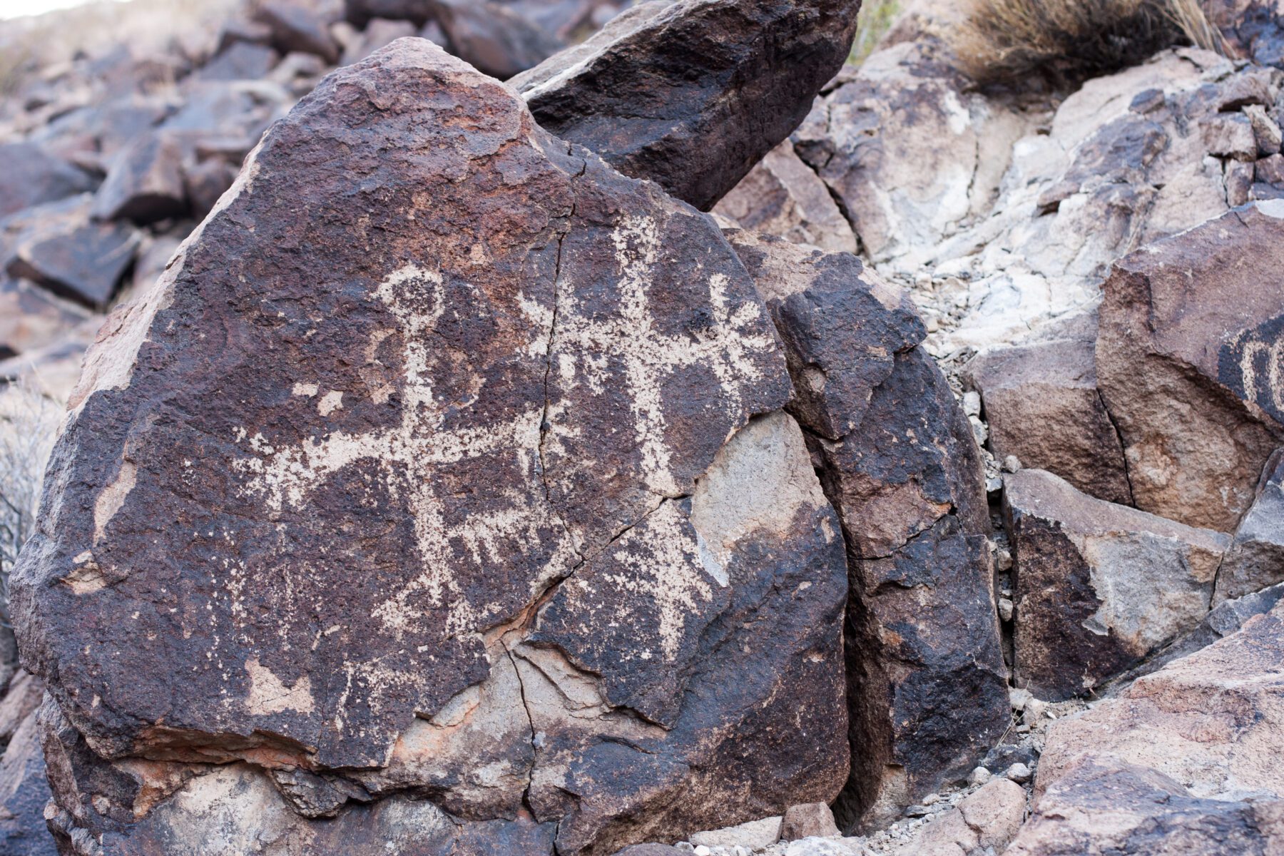 Hikes Las Vegas petroglyph trail