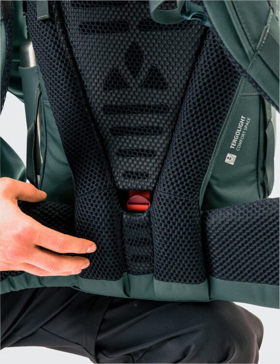 Vaude Asymmetric 42+8 geventileerde rug