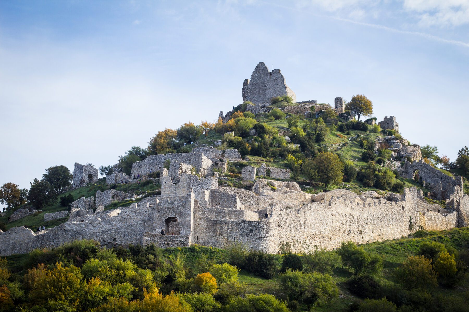 Crussol castle in Saint-Peray